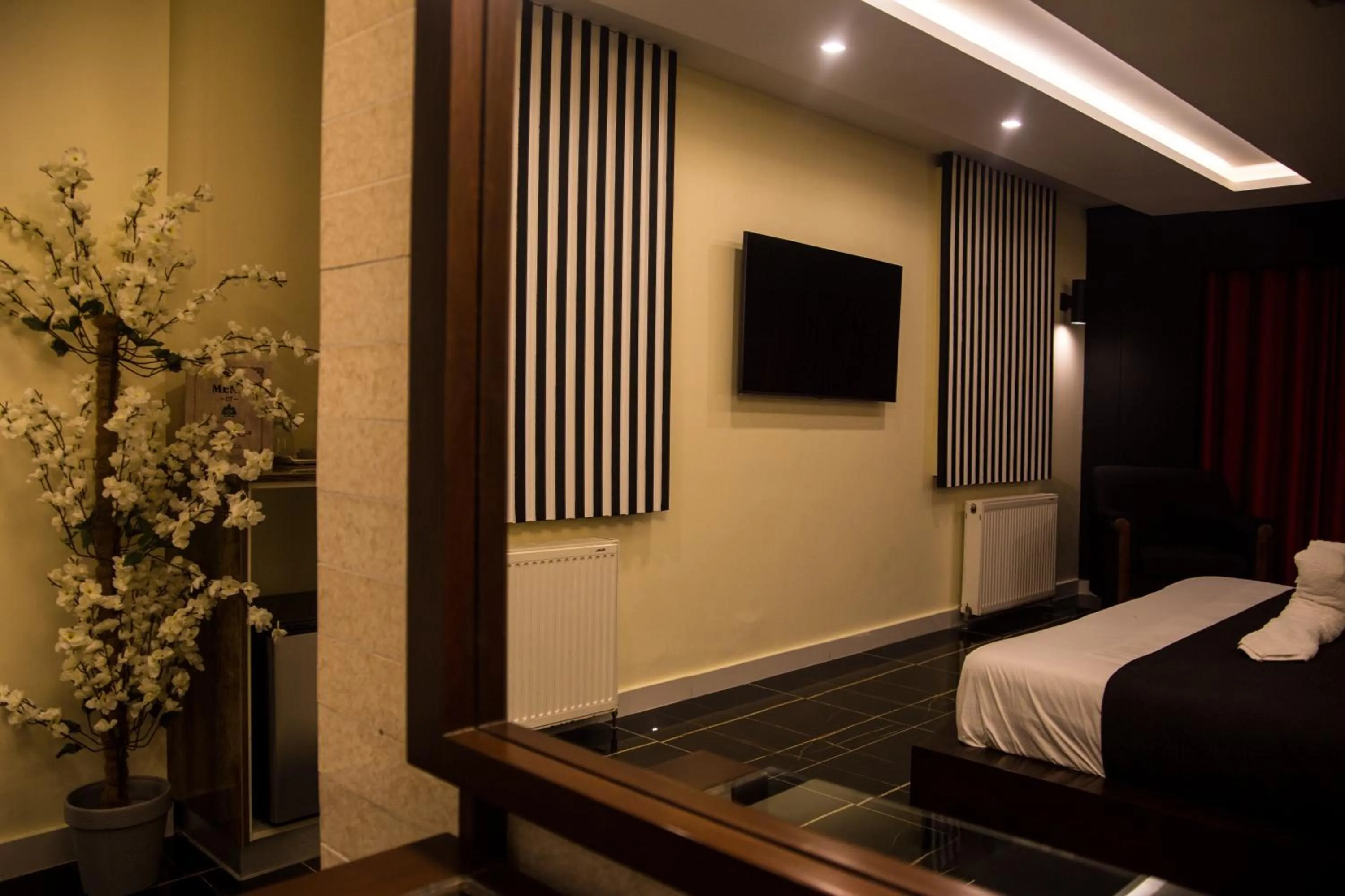 Communal lounge/ TV room in Metropole Hotel