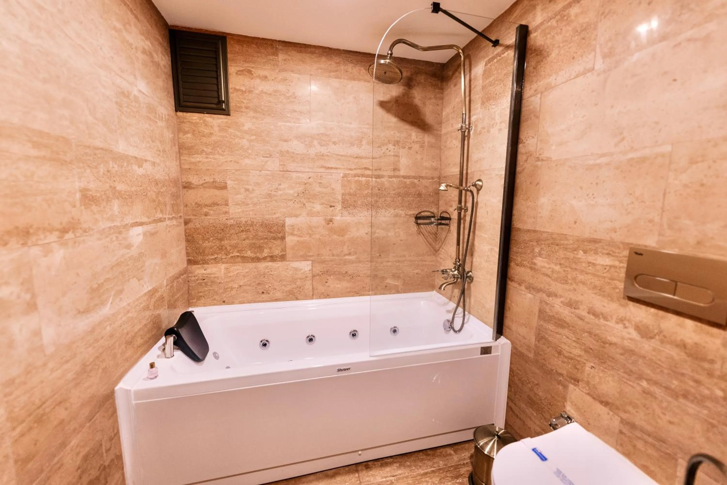 Shower in Flavia Cappadocia Hotel