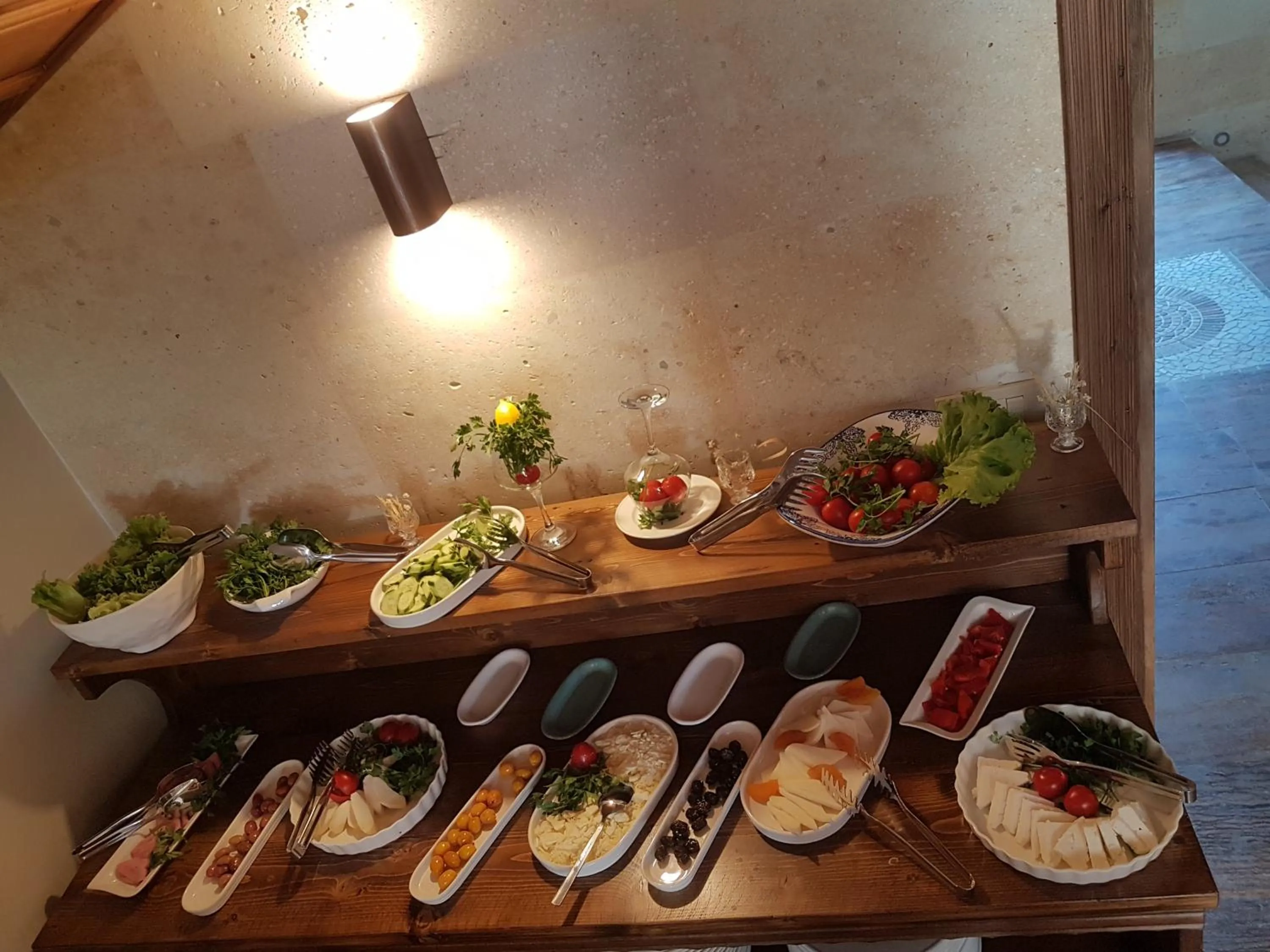 Buffet breakfast in Flavia Cappadocia Hotel