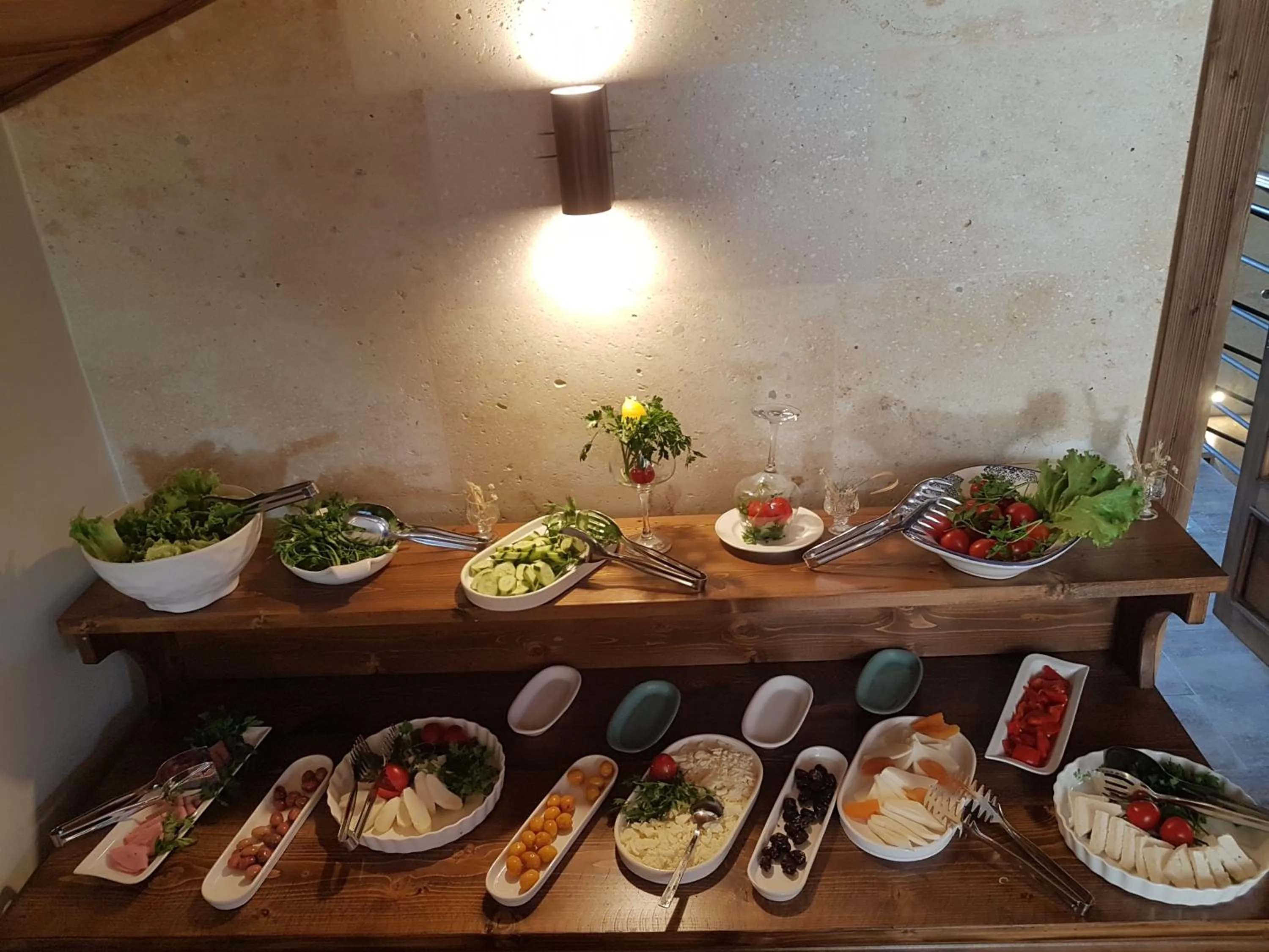 Food and drinks in Flavia Cappadocia Hotel