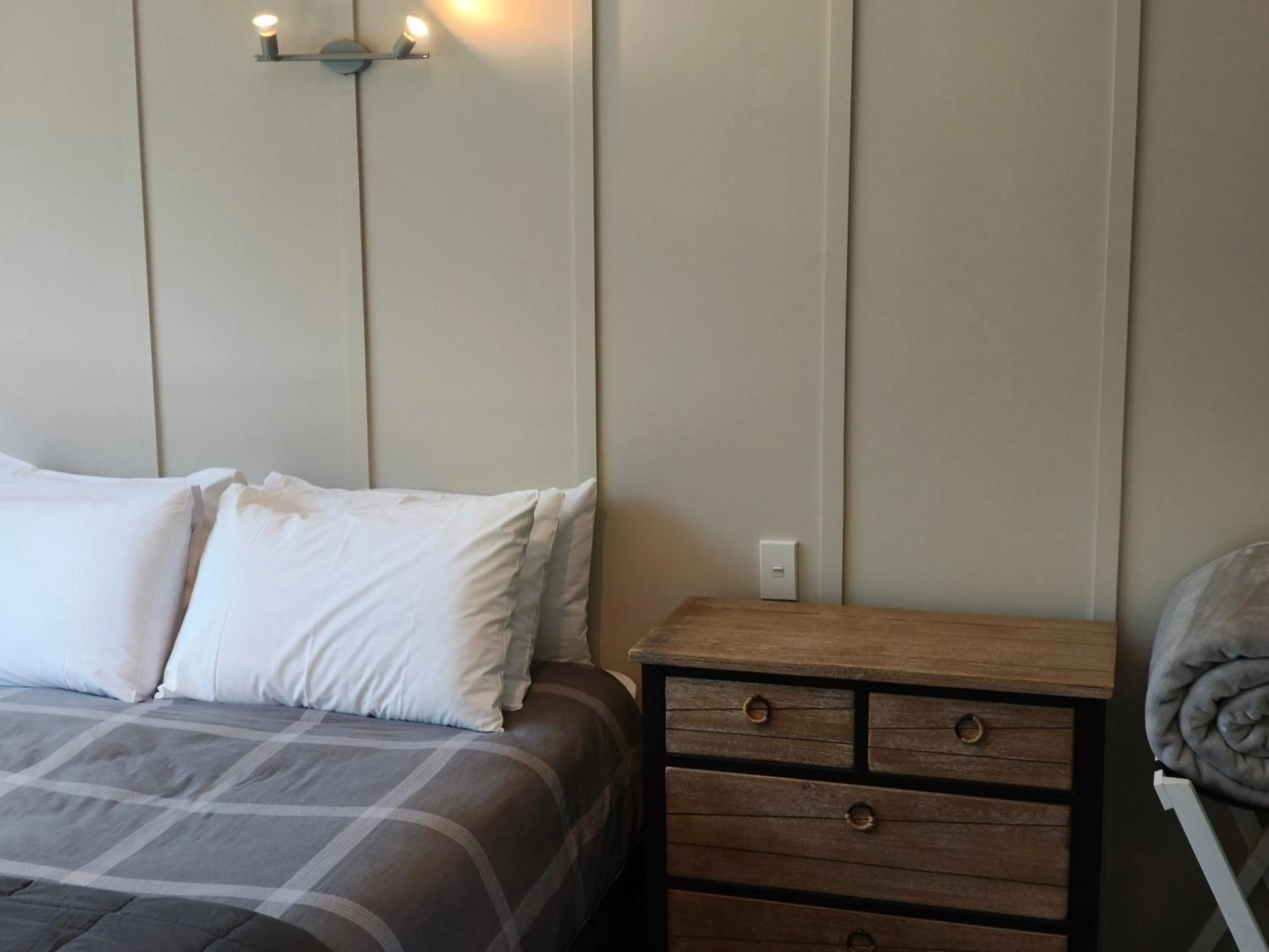 Bed in Braxmere Lodge