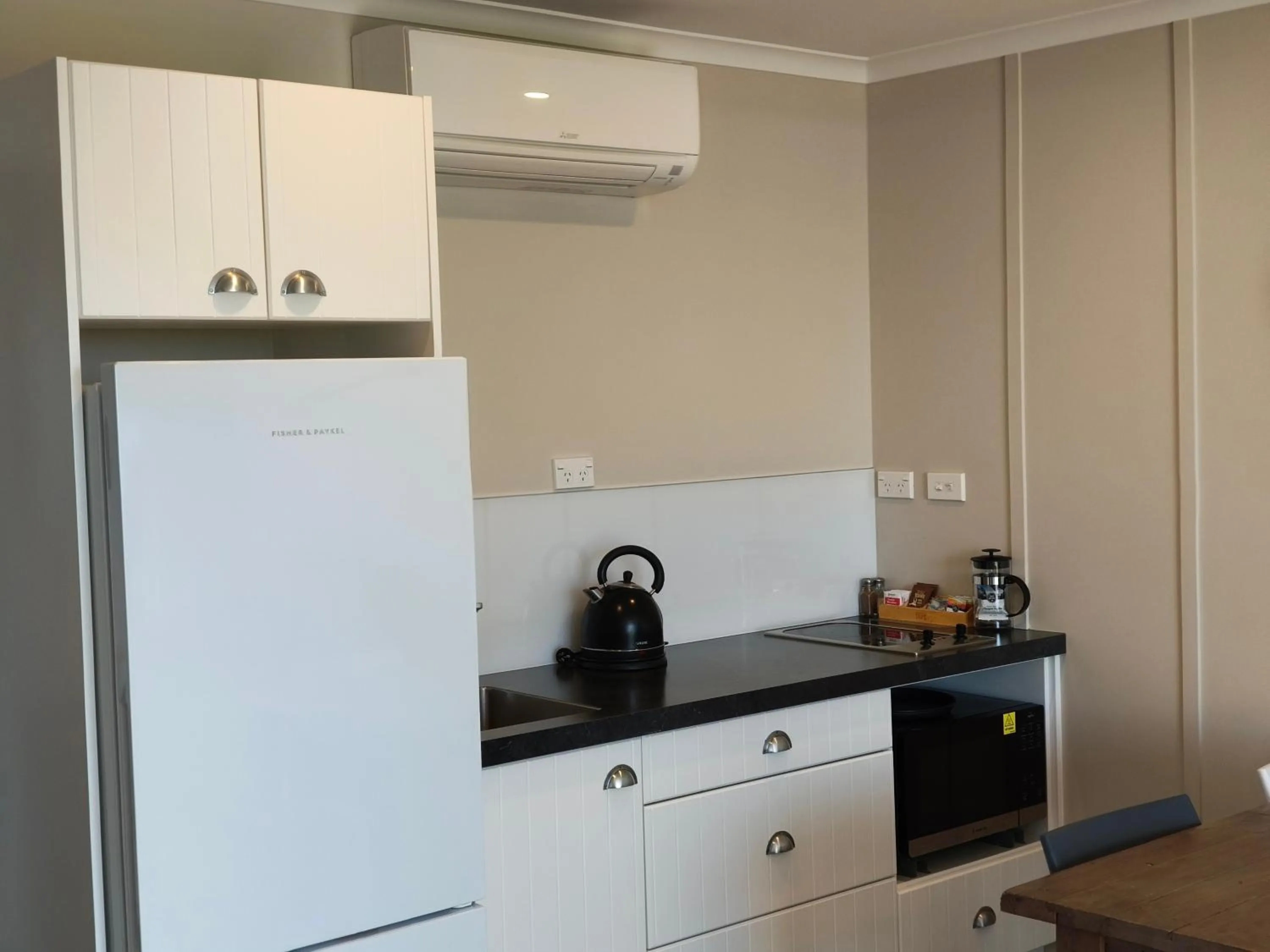 Kitchen or kitchenette in Braxmere Lodge