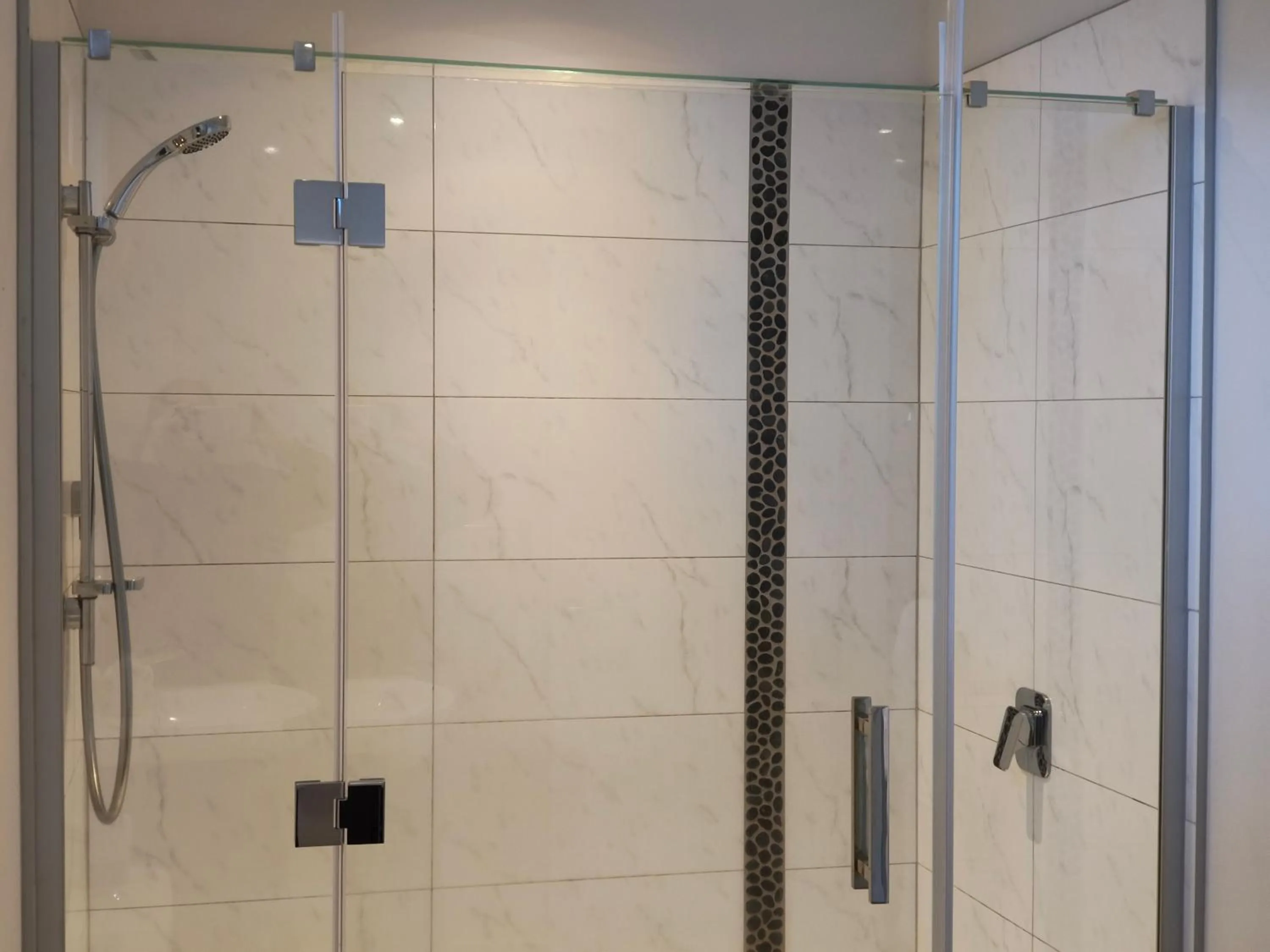 Shower in Braxmere Lodge