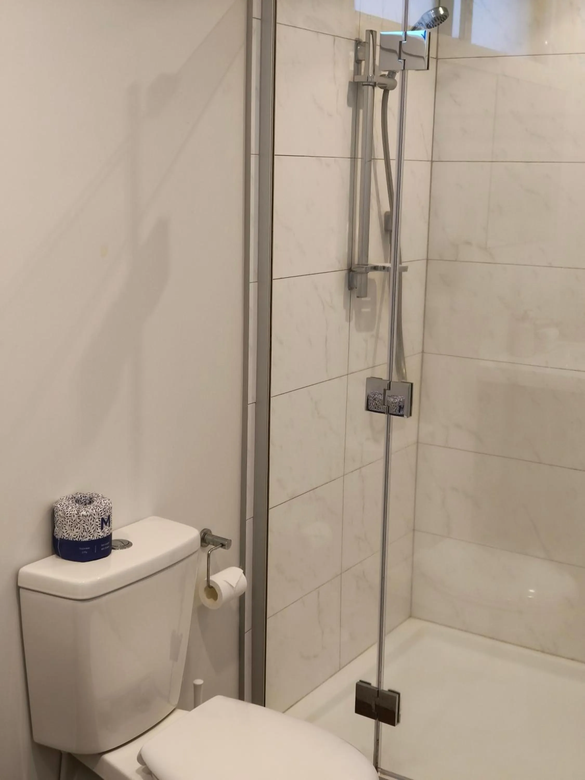 Shower in Braxmere Lodge