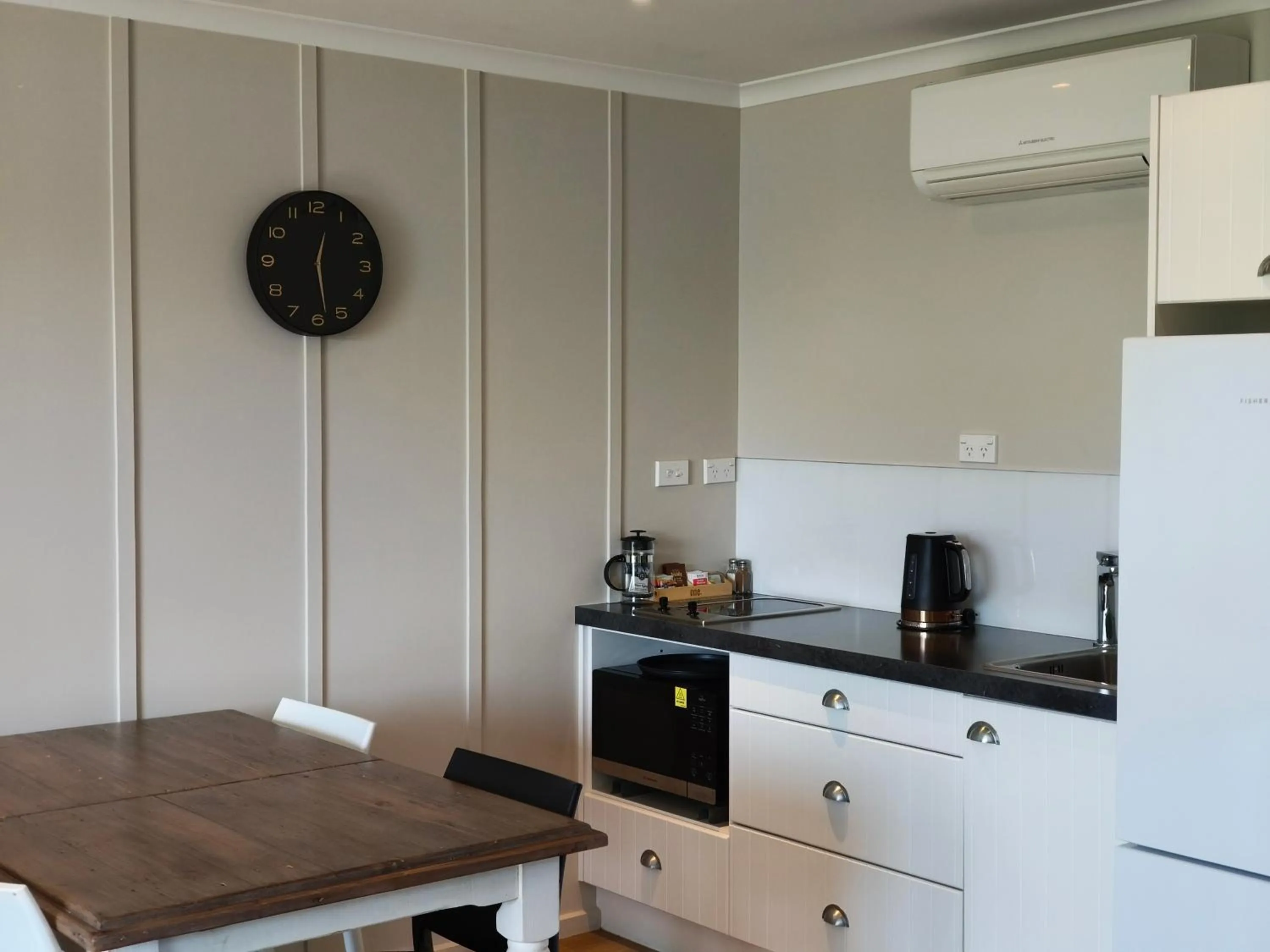 Kitchen or kitchenette in Braxmere Lodge
