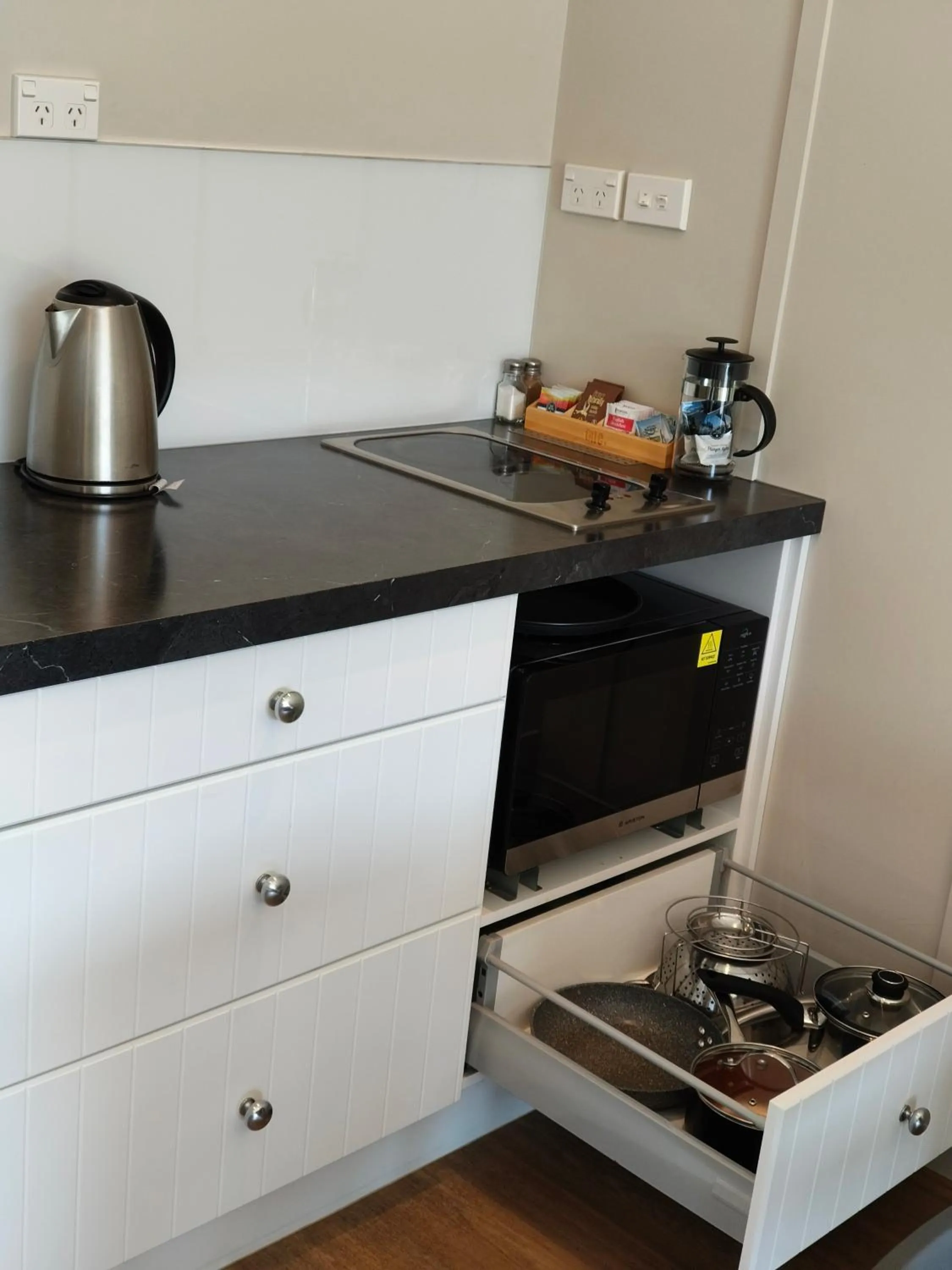 Coffee/tea facilities in Braxmere Lodge