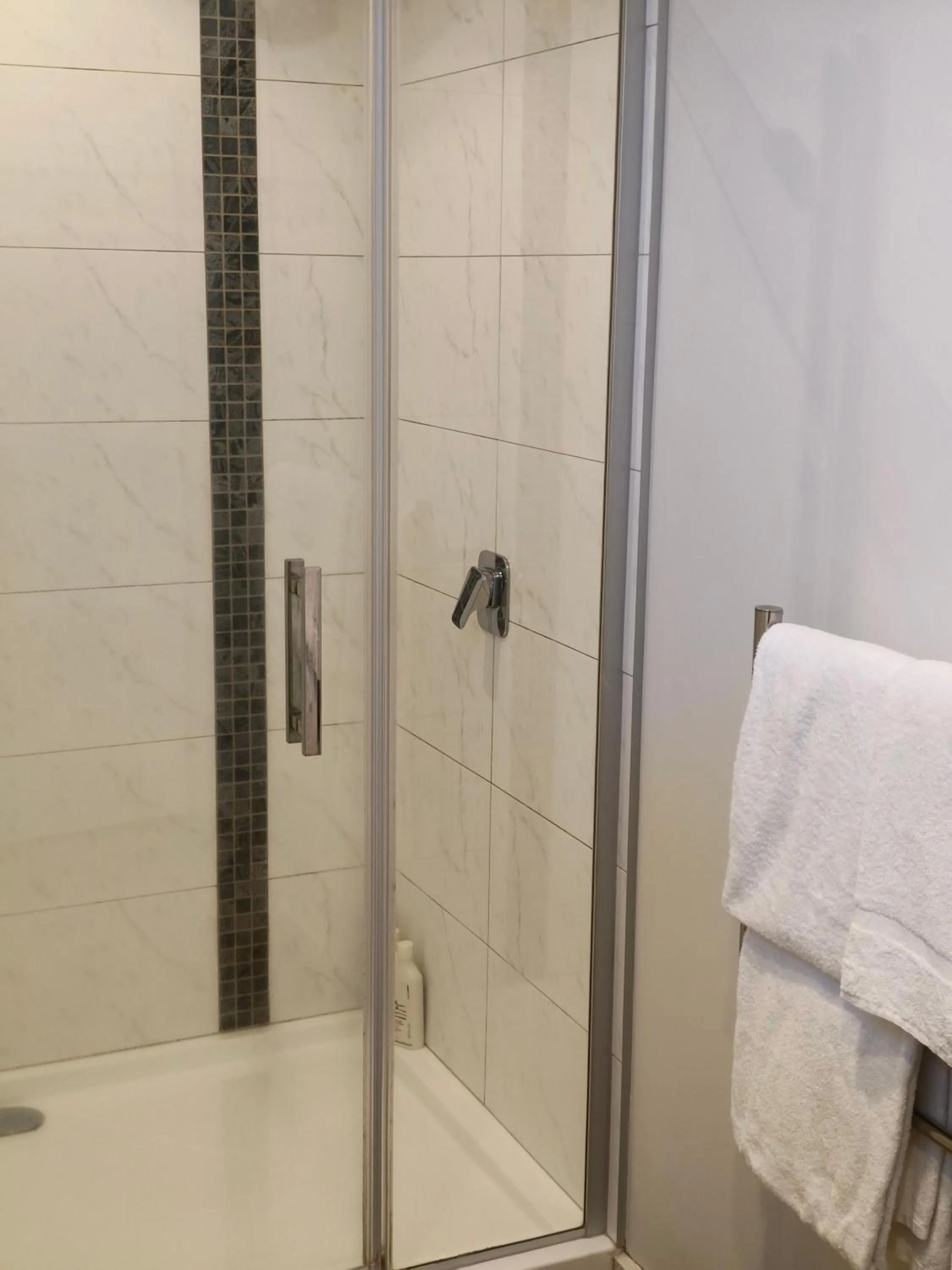 Shower in Braxmere Lodge