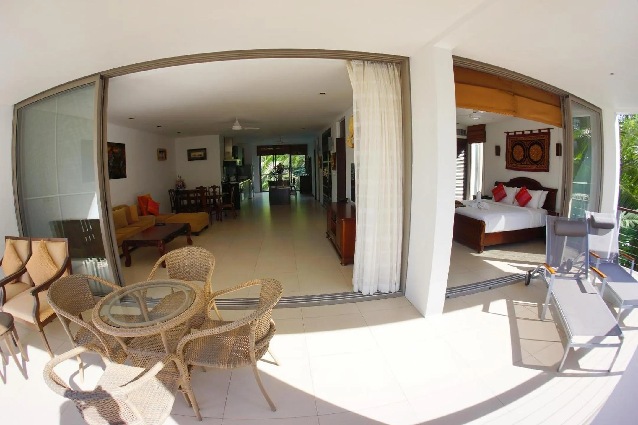 Balcony/Terrace in Casuarina Shores Apartment - SHA Plus