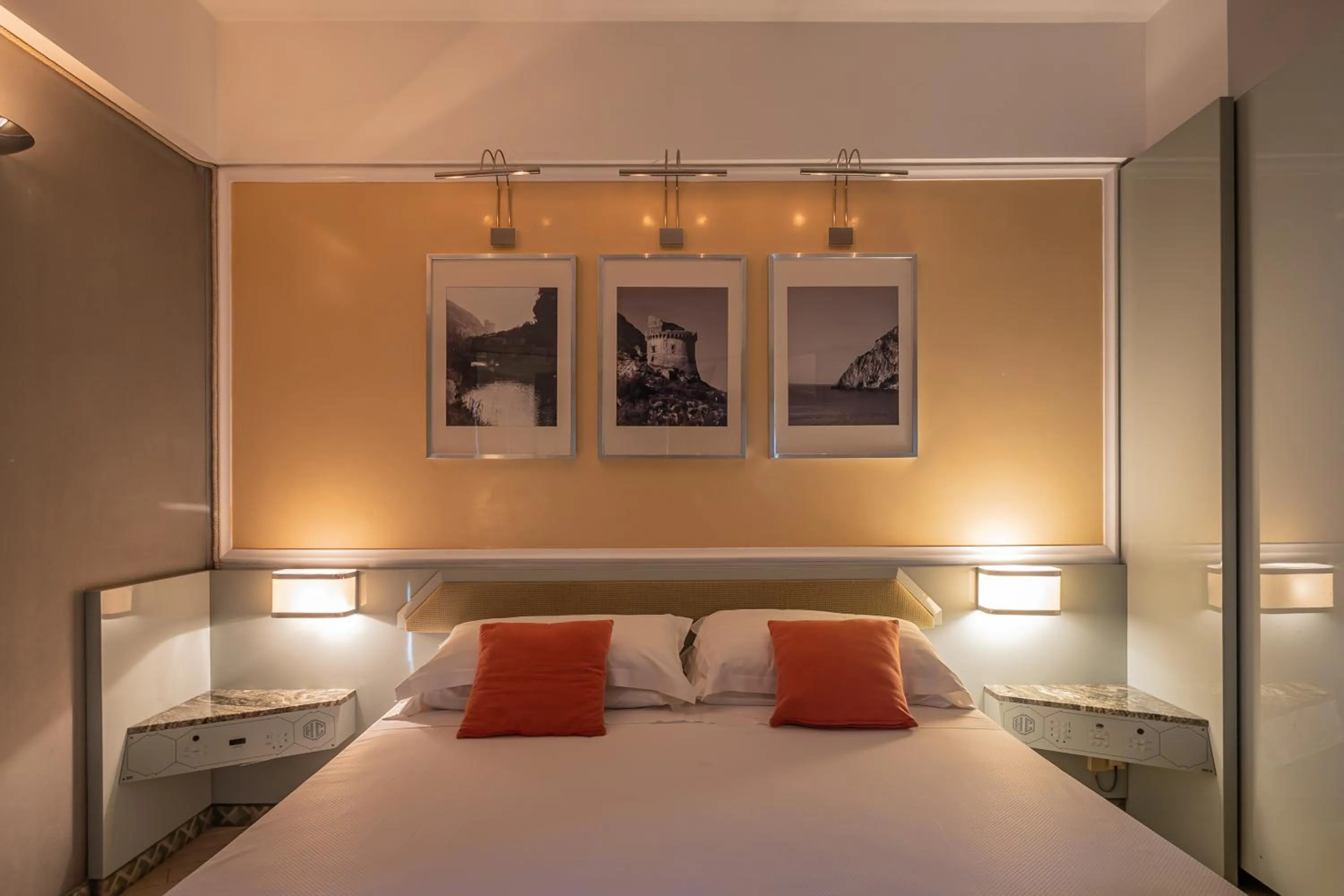 Bed in Circeo Park Hotel