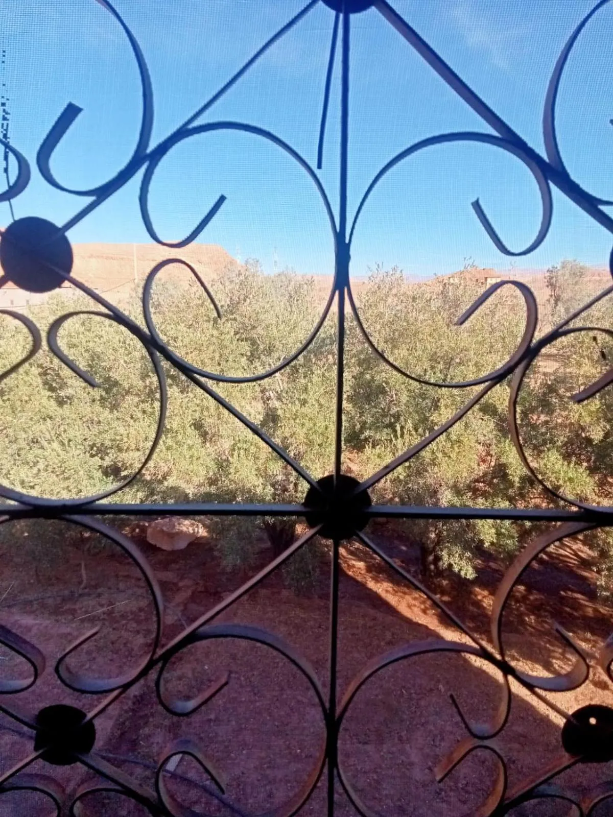 View (from property/room) in auberge restau tombouctou