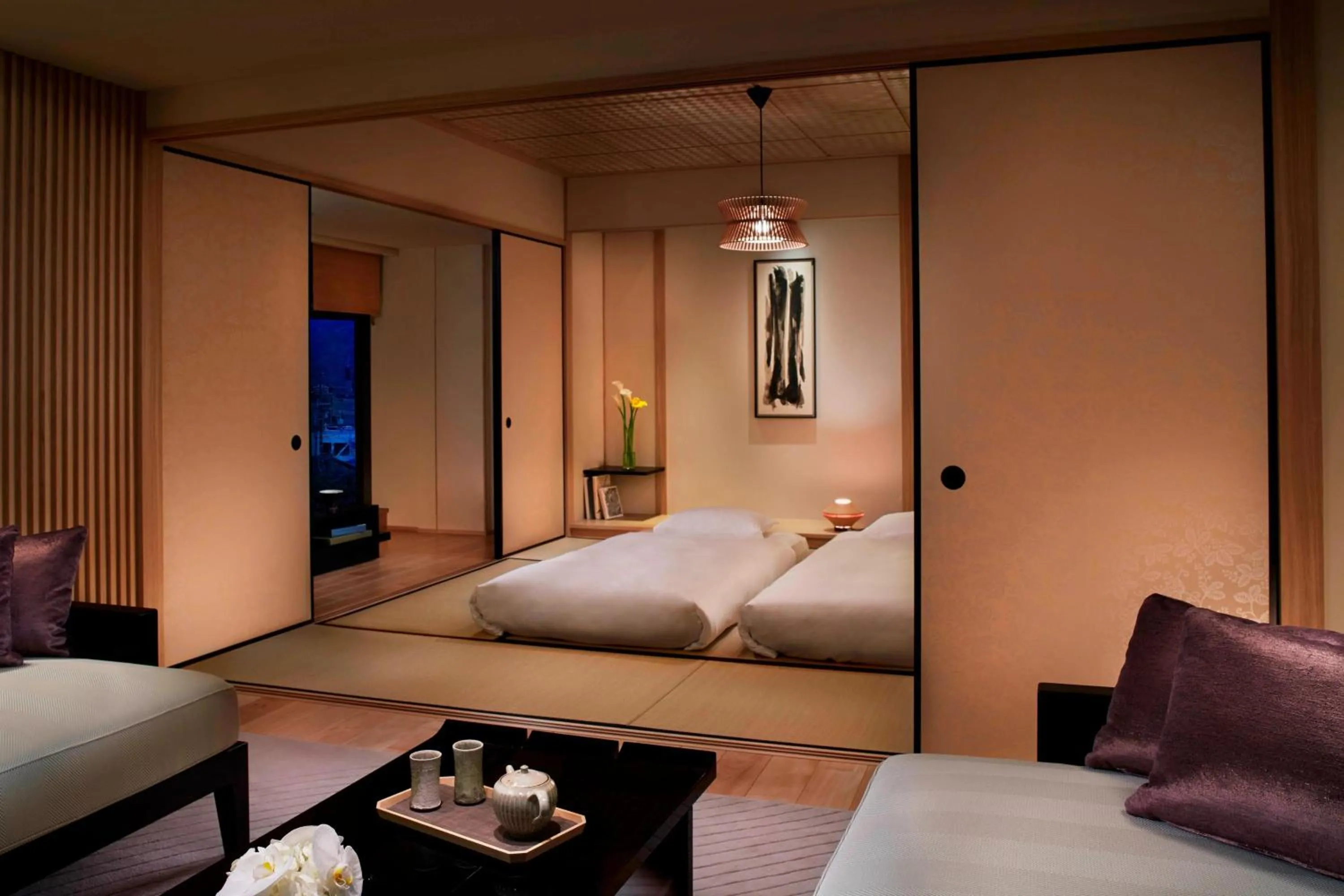 Bedroom, Bed in The Ritz-Carlton Kyoto