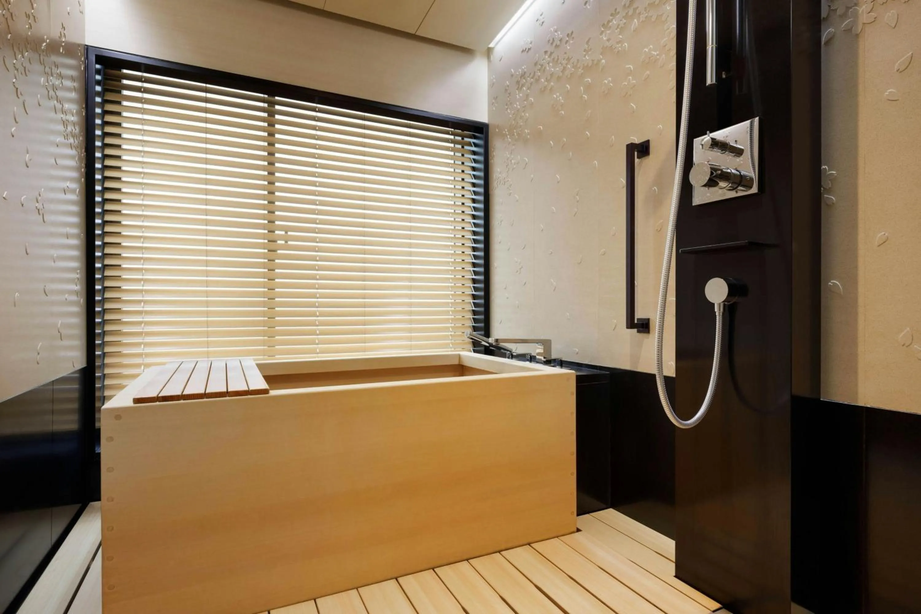 Bathroom, Bed in The Ritz-Carlton Kyoto