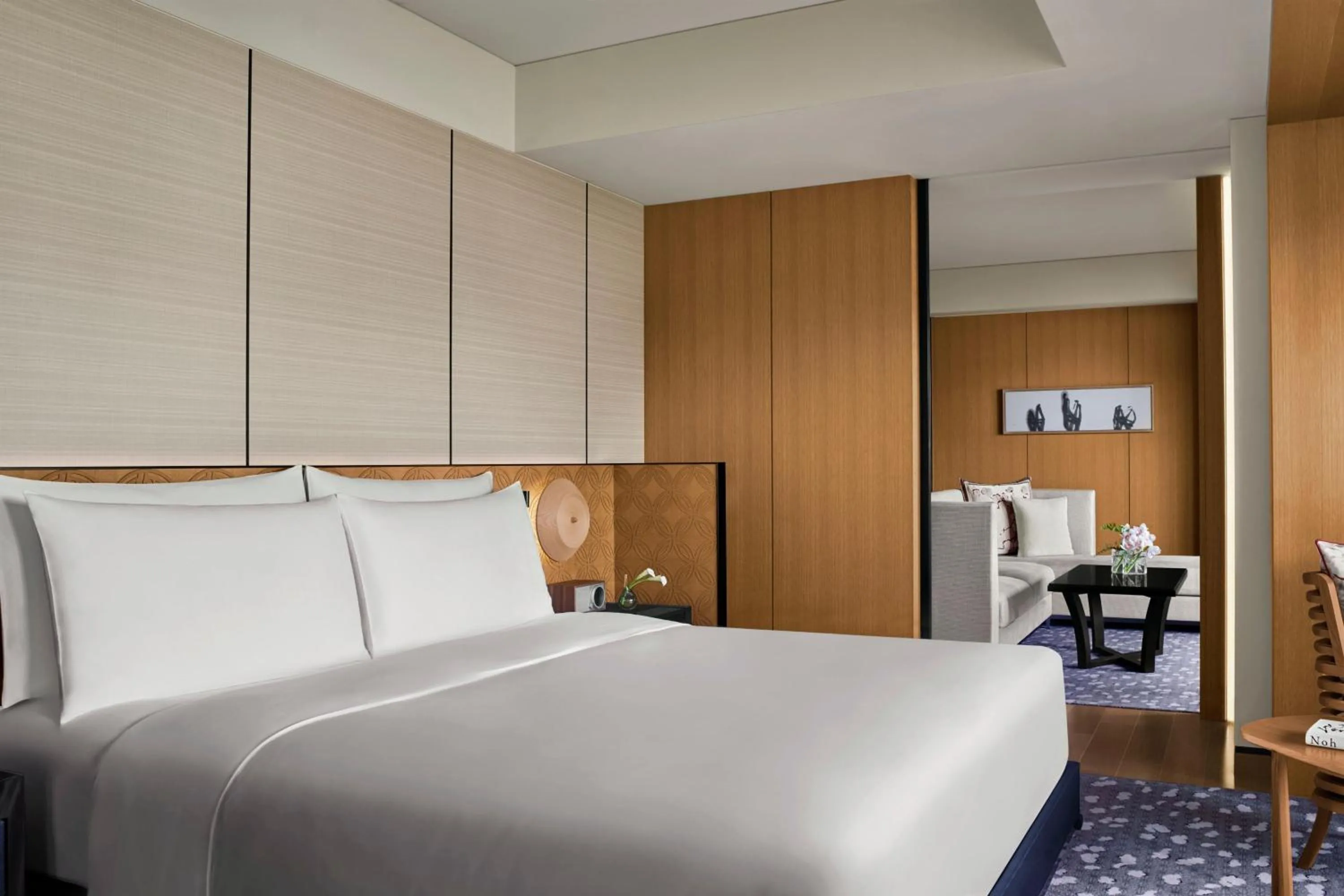 Photo of the whole room, Bed in The Ritz-Carlton Kyoto