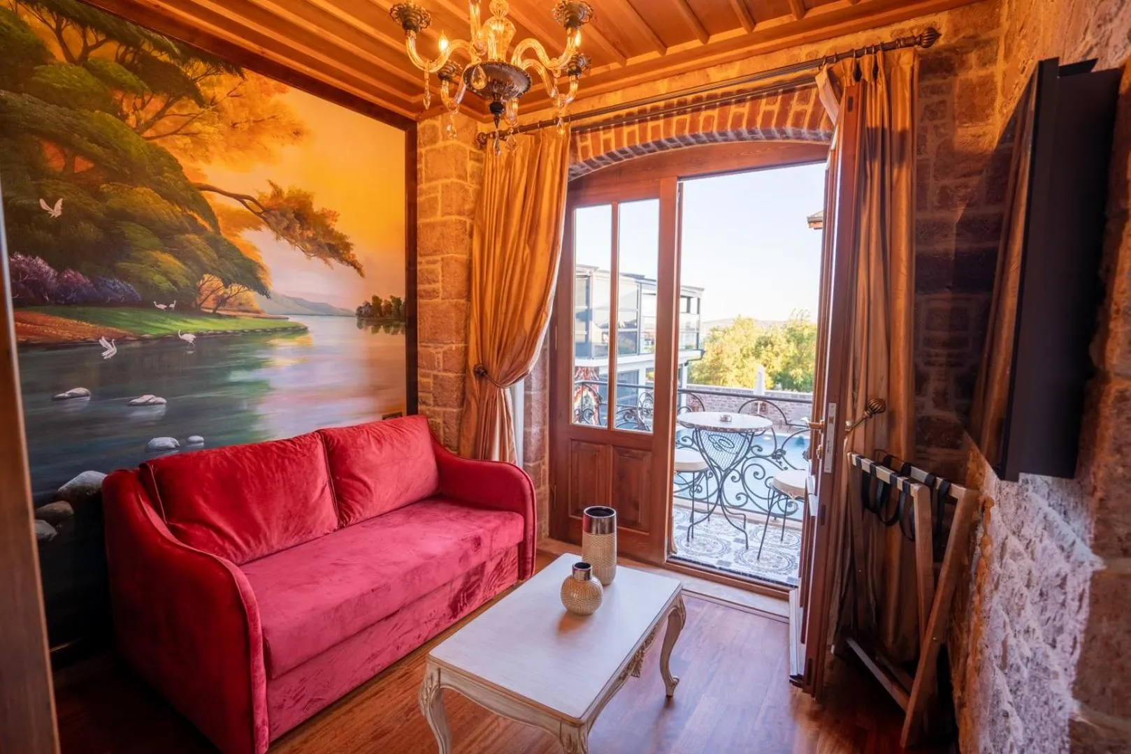 Living room in CUNDA BARADİEL Hotel