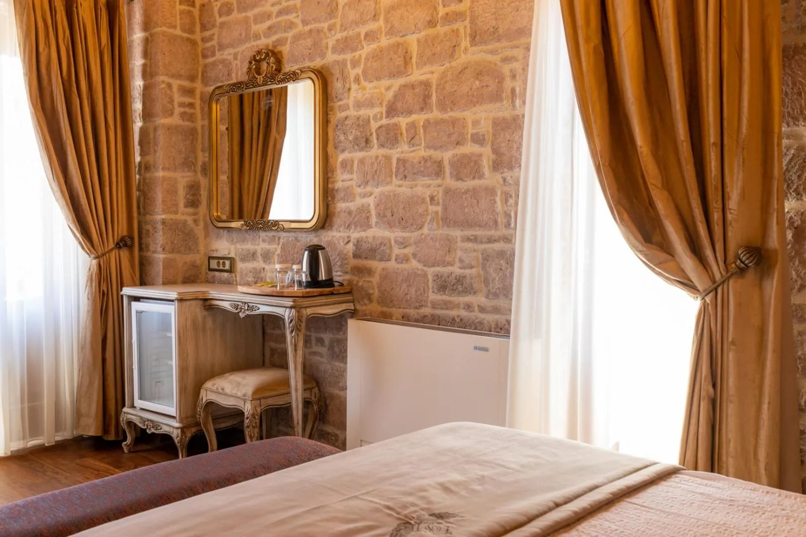 Bed in CUNDA BARADİEL Hotel