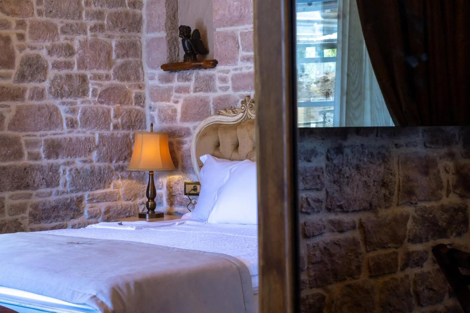 Bed in CUNDA BARADİEL Hotel