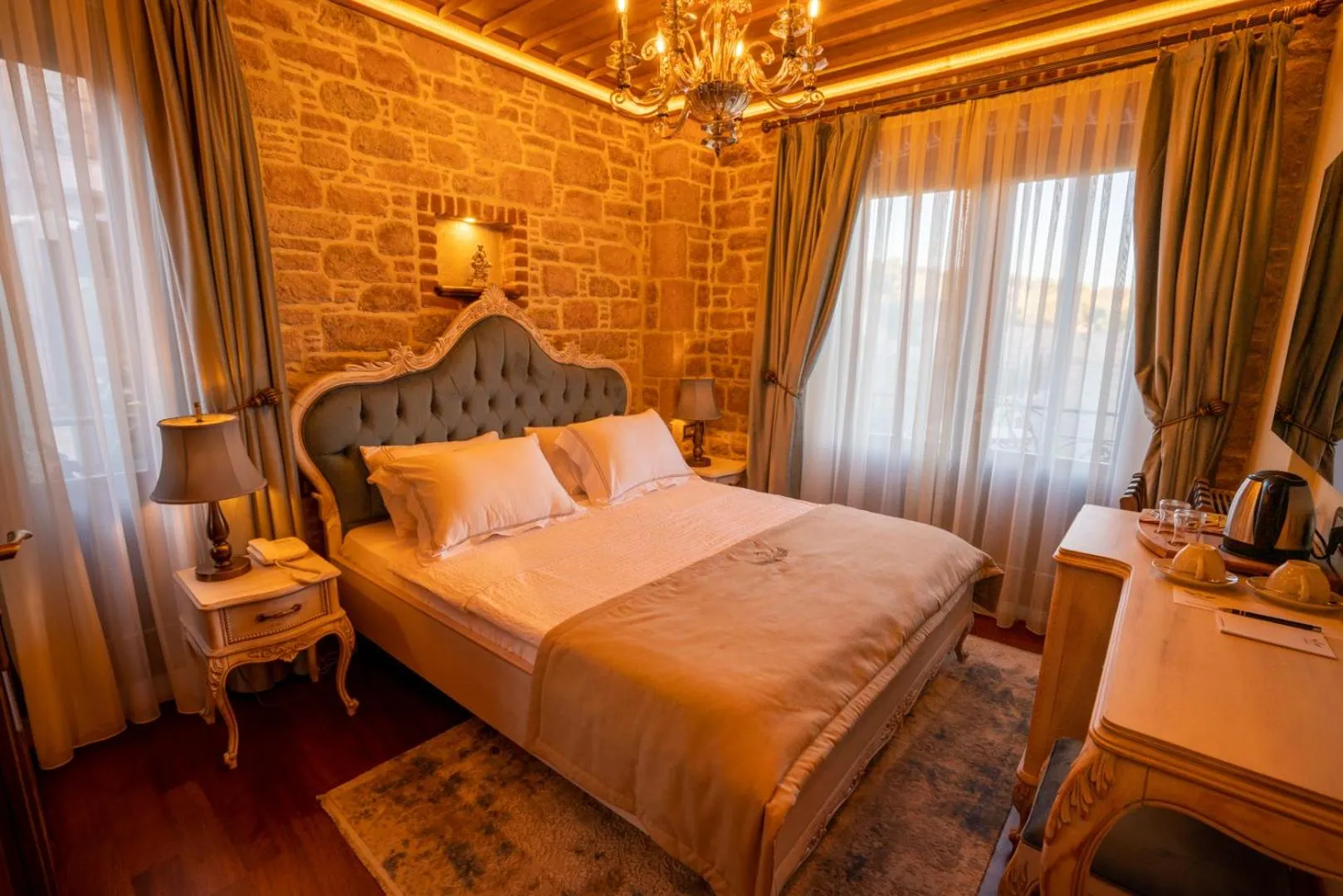 Bed in CUNDA BARADİEL Hotel