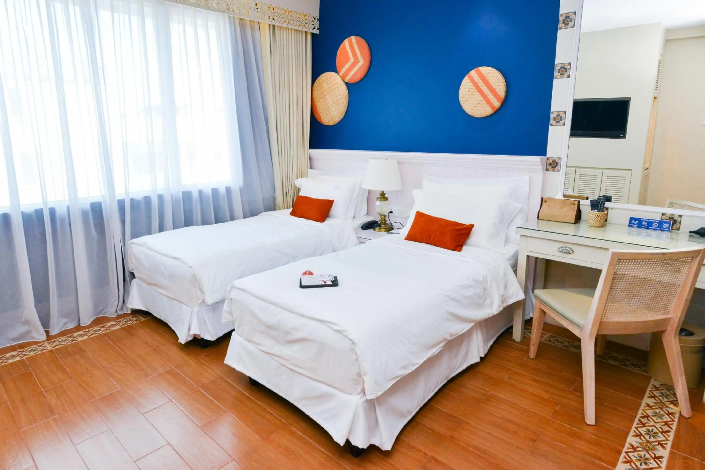 Bed in Sojourn Spa Hotel Melaka