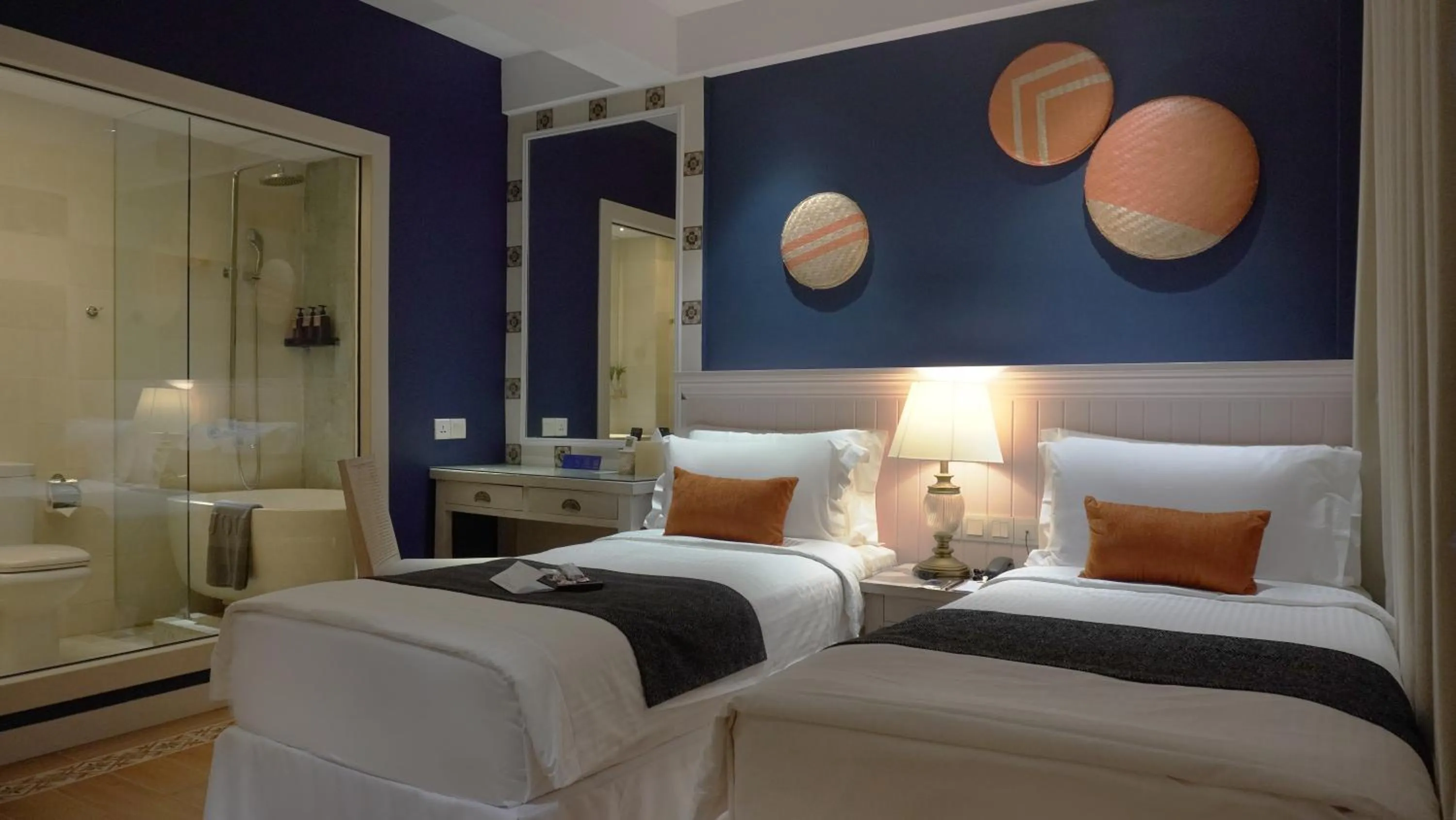 Bed in Sojourn Spa Hotel Melaka