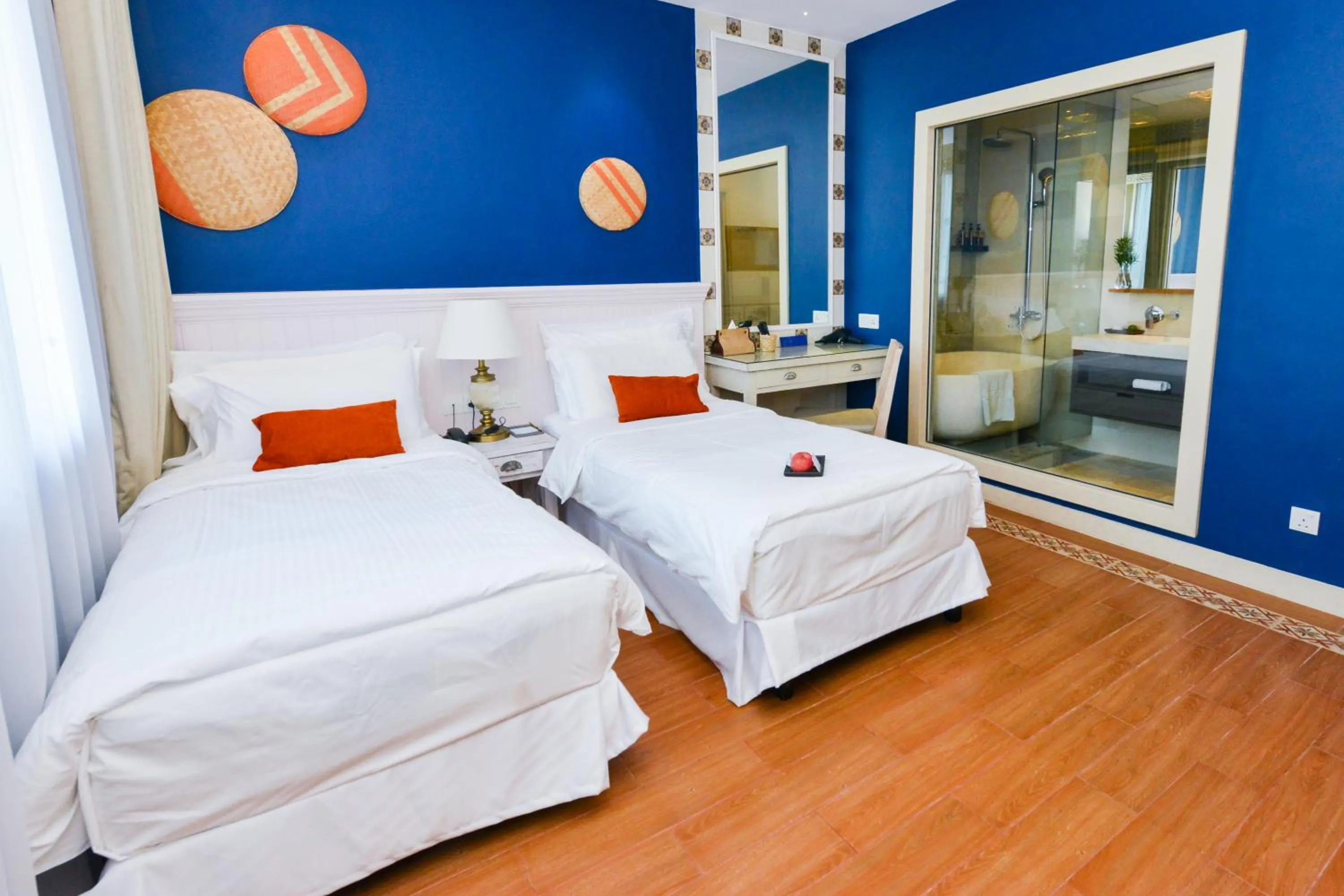 Bed in Sojourn Spa Hotel Melaka