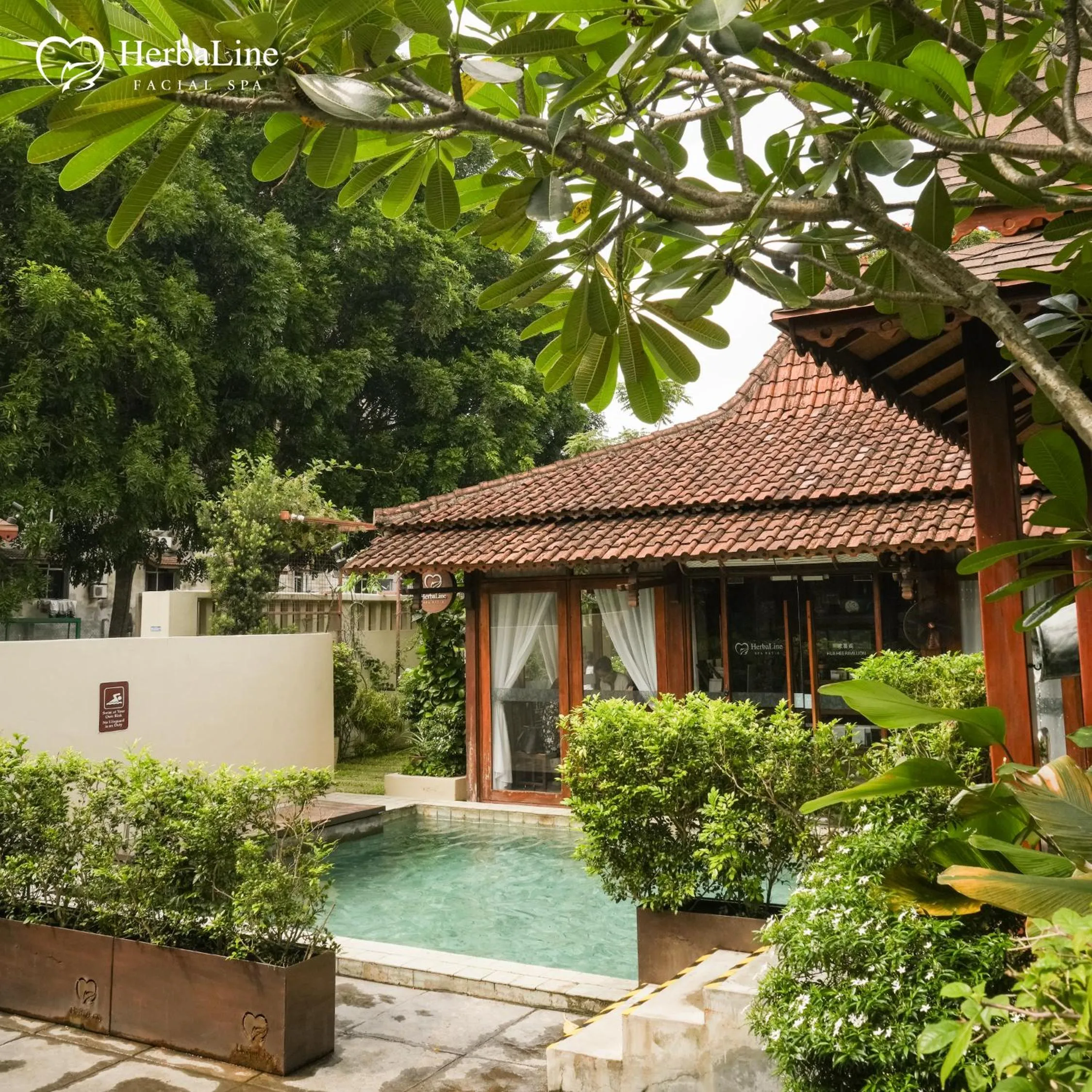 Property building in Sojourn Spa Hotel Melaka