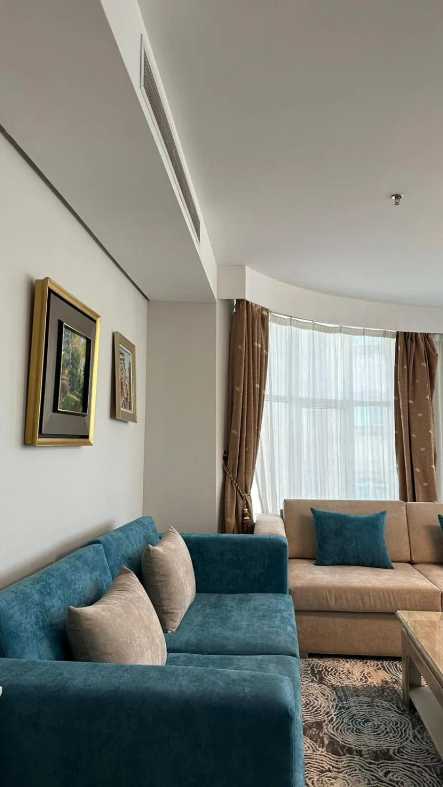 Living room in Sadeem Al Fajr Hotel Suites