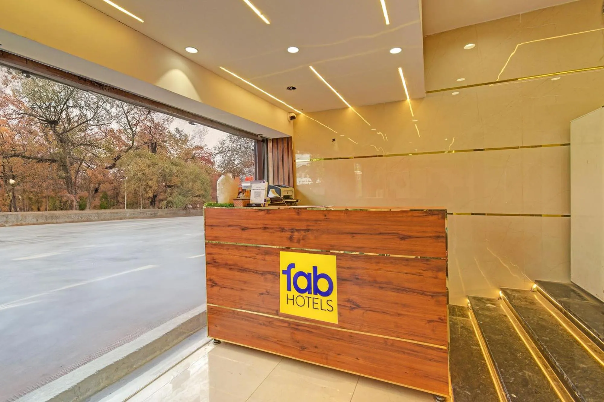 Lobby or reception in FabHotel S Continental