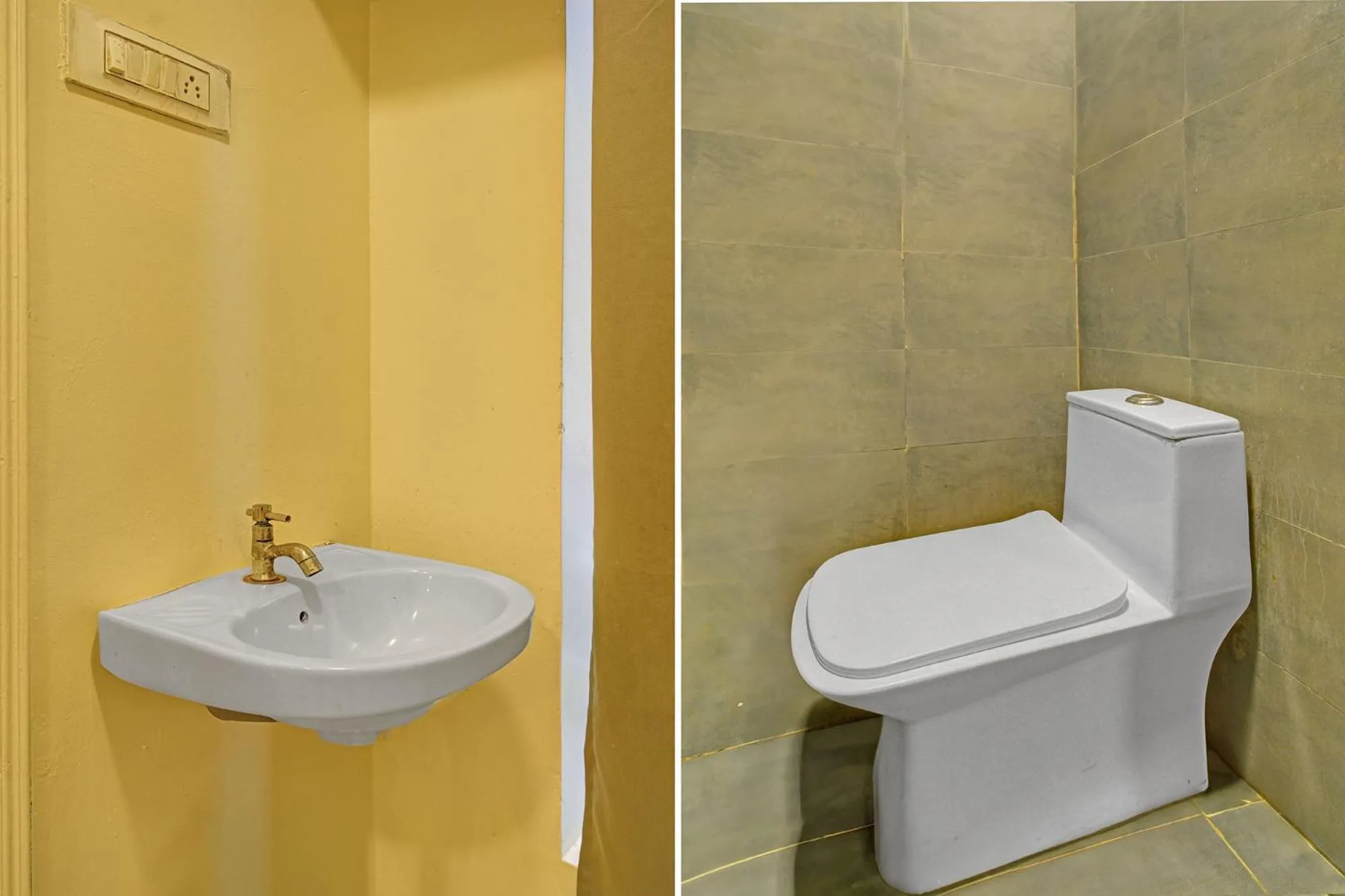 Bathroom in FabHotel S Continental
