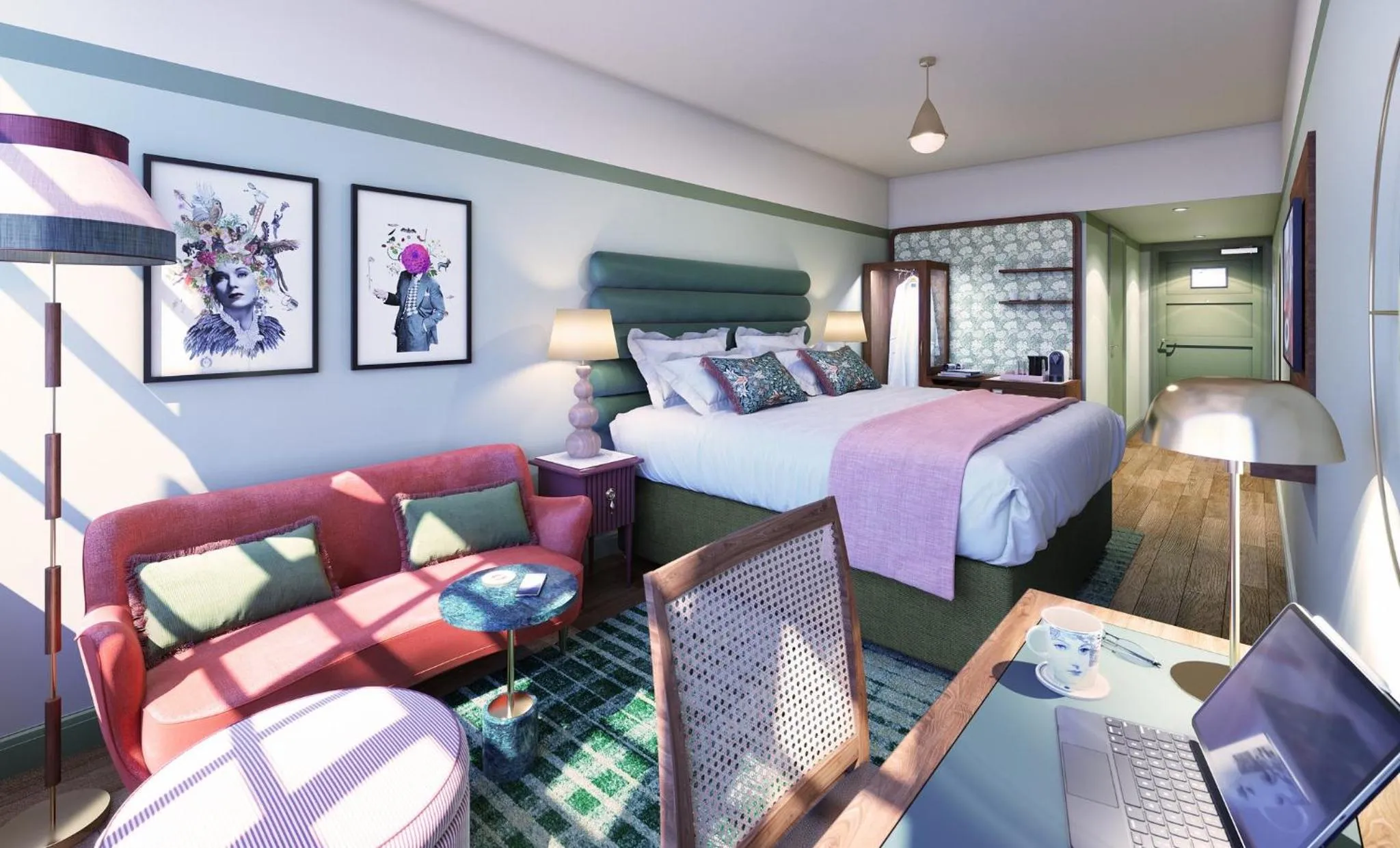 Photo of the whole room, Bed in Hotel Indigo - Exeter by IHG