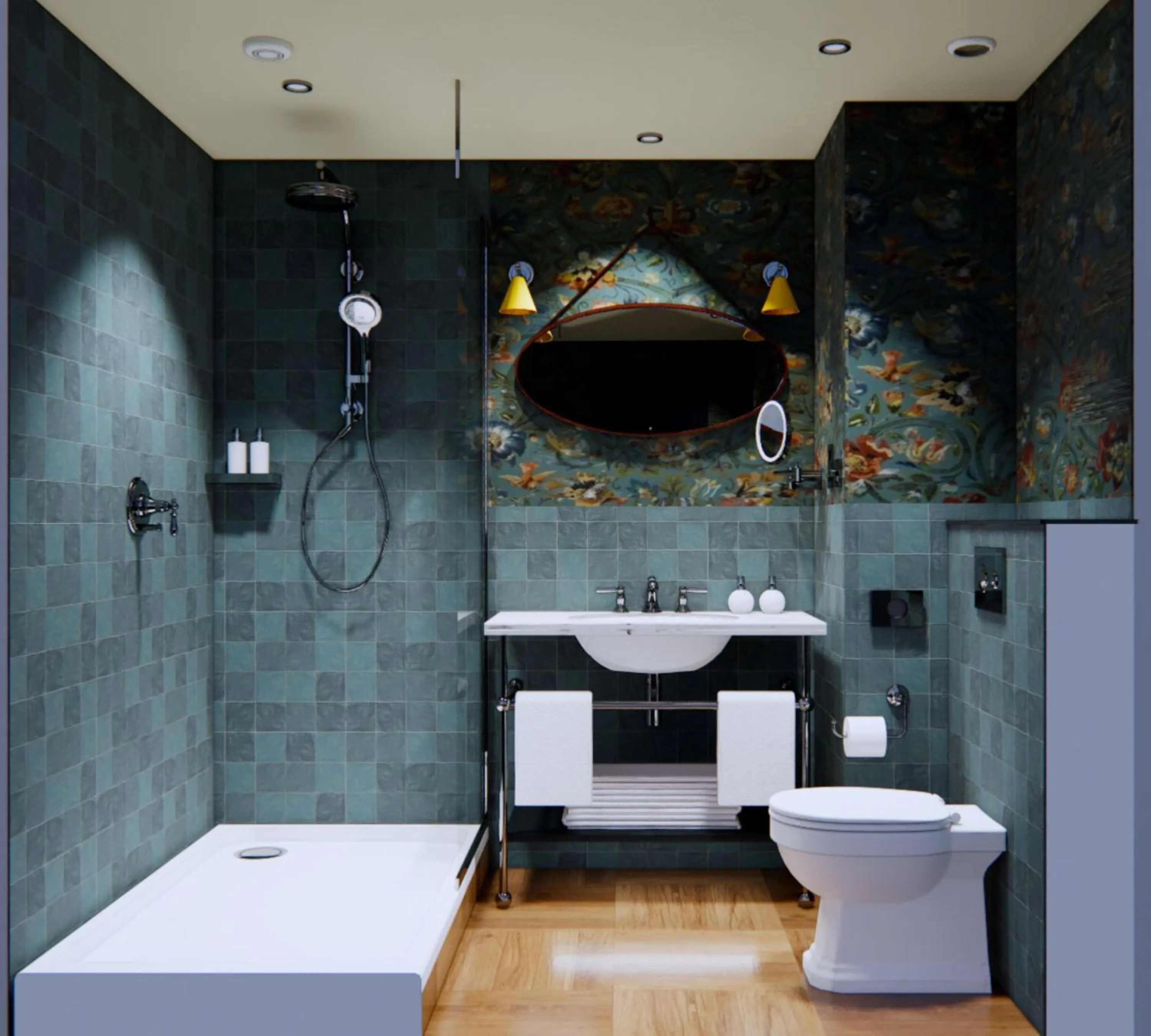 Bathroom in Hotel Indigo - Exeter by IHG