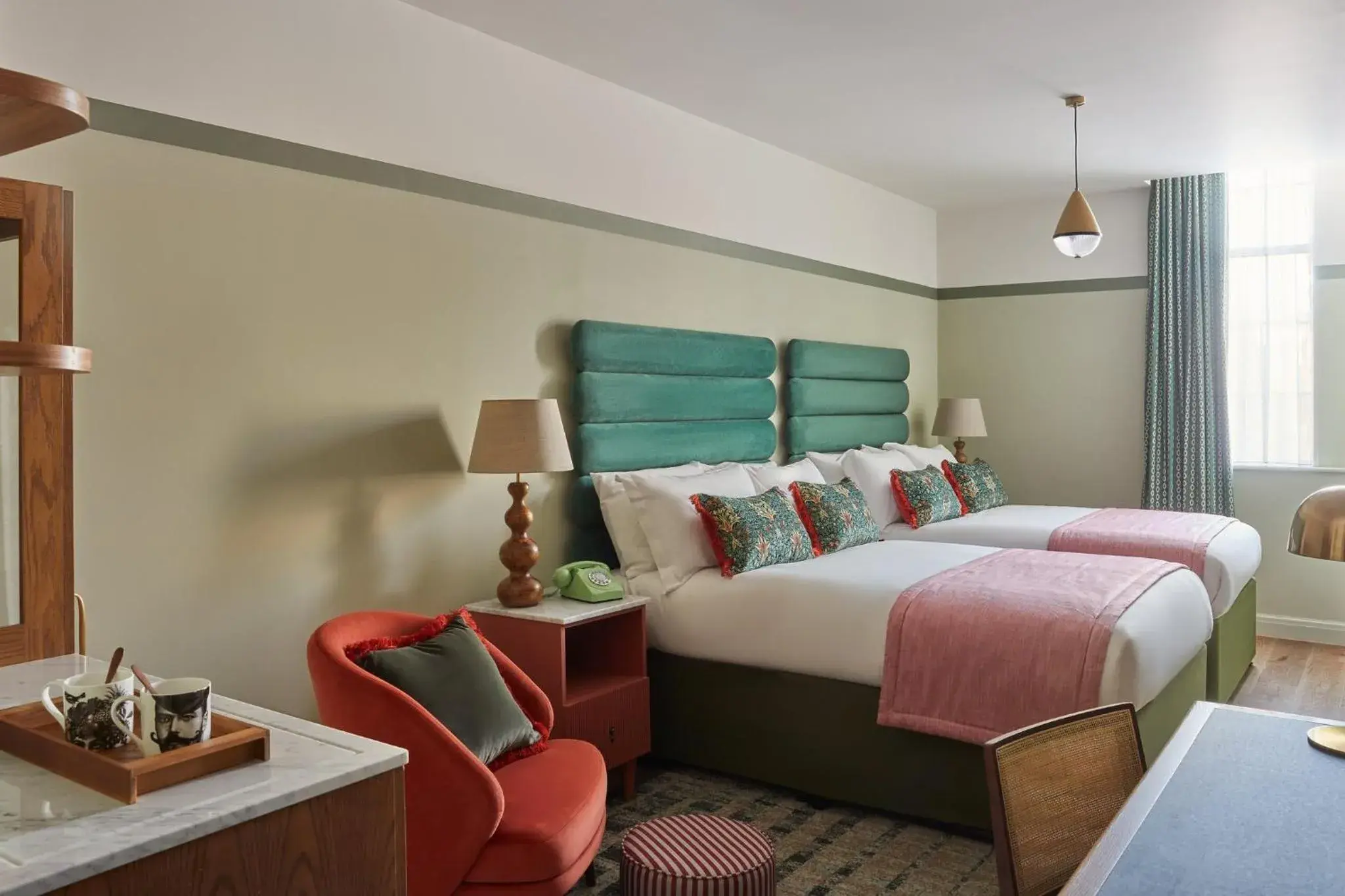 Premium Double Room with Two Double Beds in Hotel Indigo - Exeter by IHG Premium Double Room with Two Double Beds in Hotel Indigo - Exeter by IHG