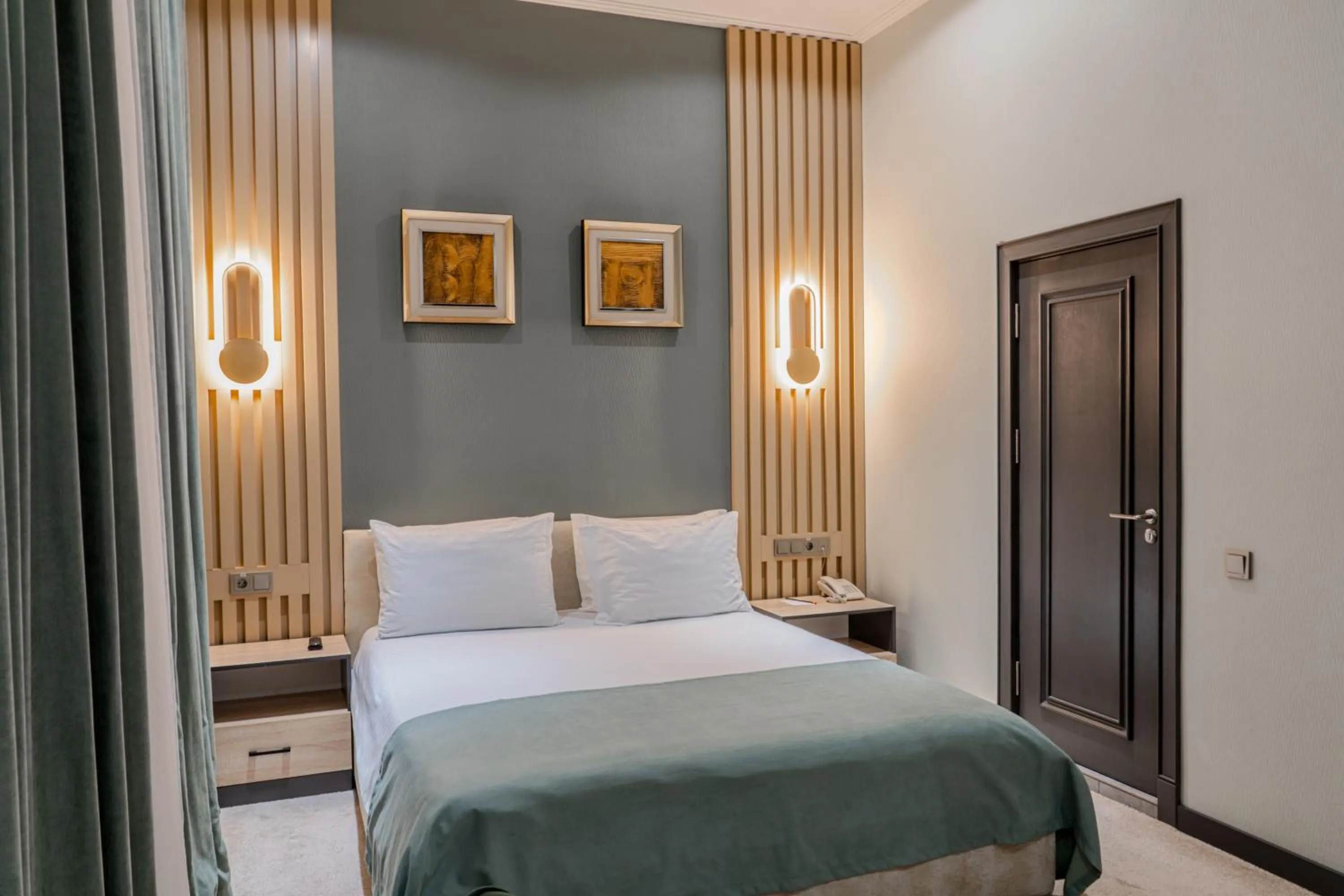 Bed in HUSMA Hotel & Spa