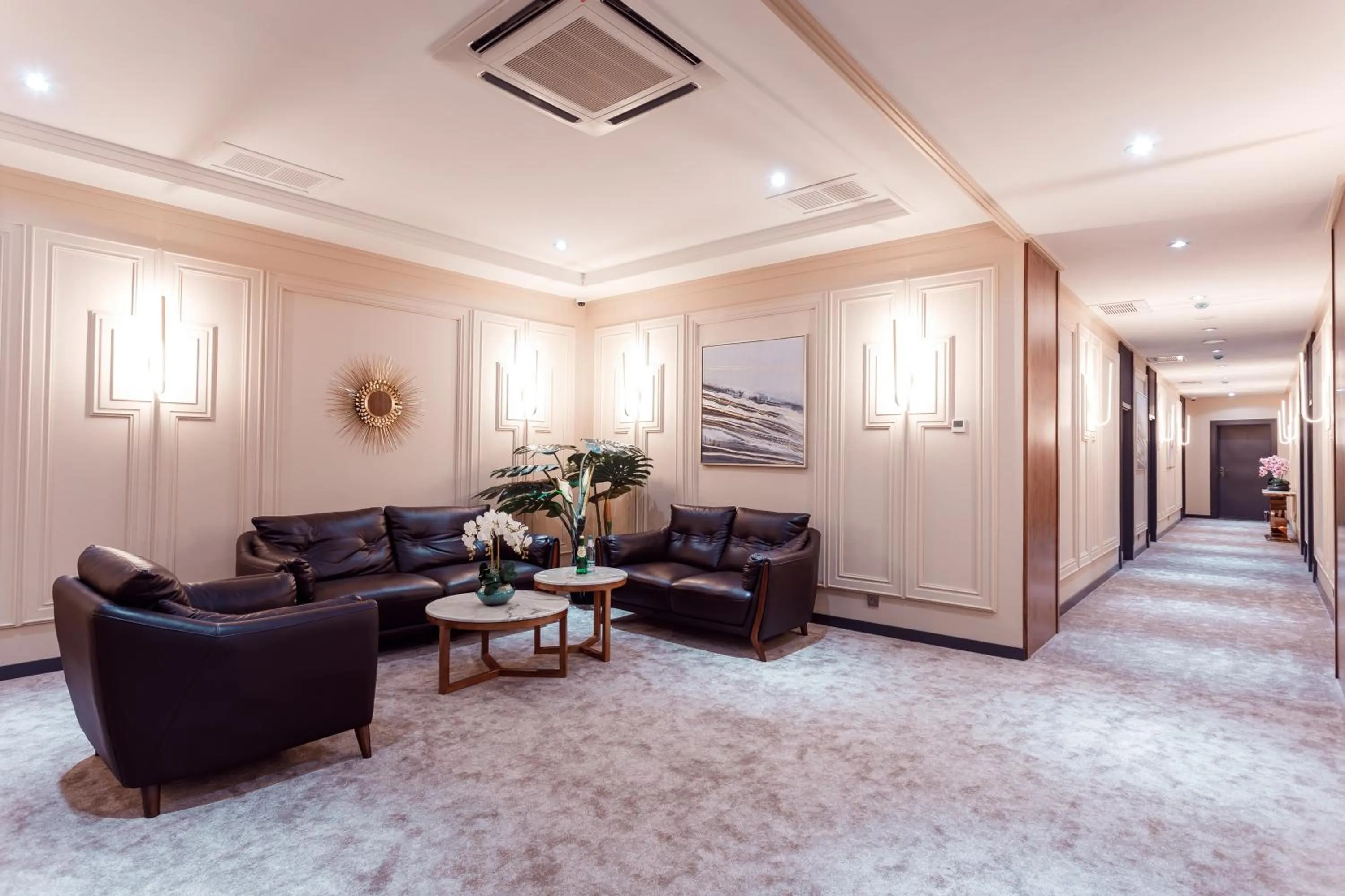 Seating area in HUSMA Hotel & Spa