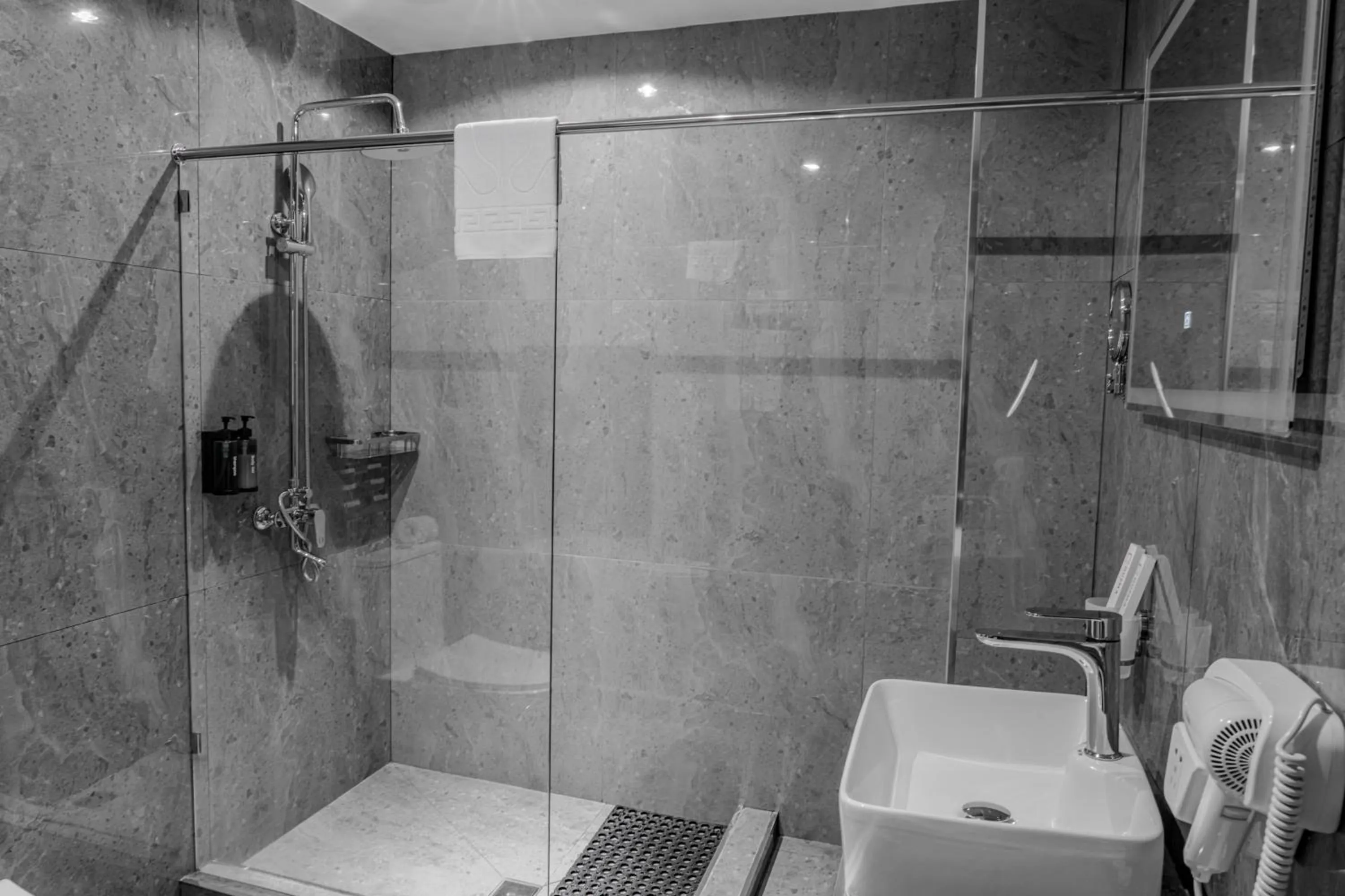Shower in HUSMA Hotel & Spa