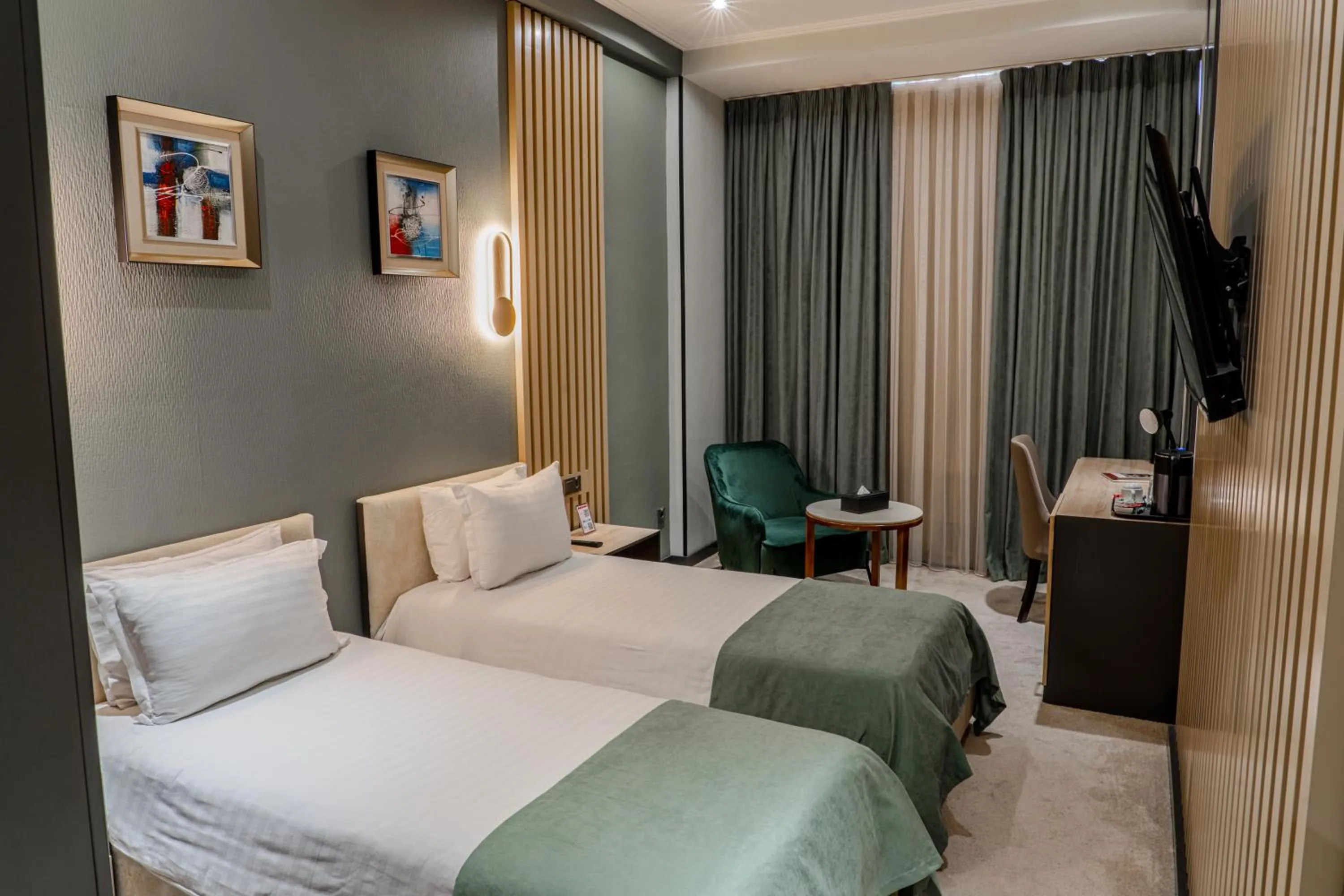 Bed in HUSMA Hotel & Spa