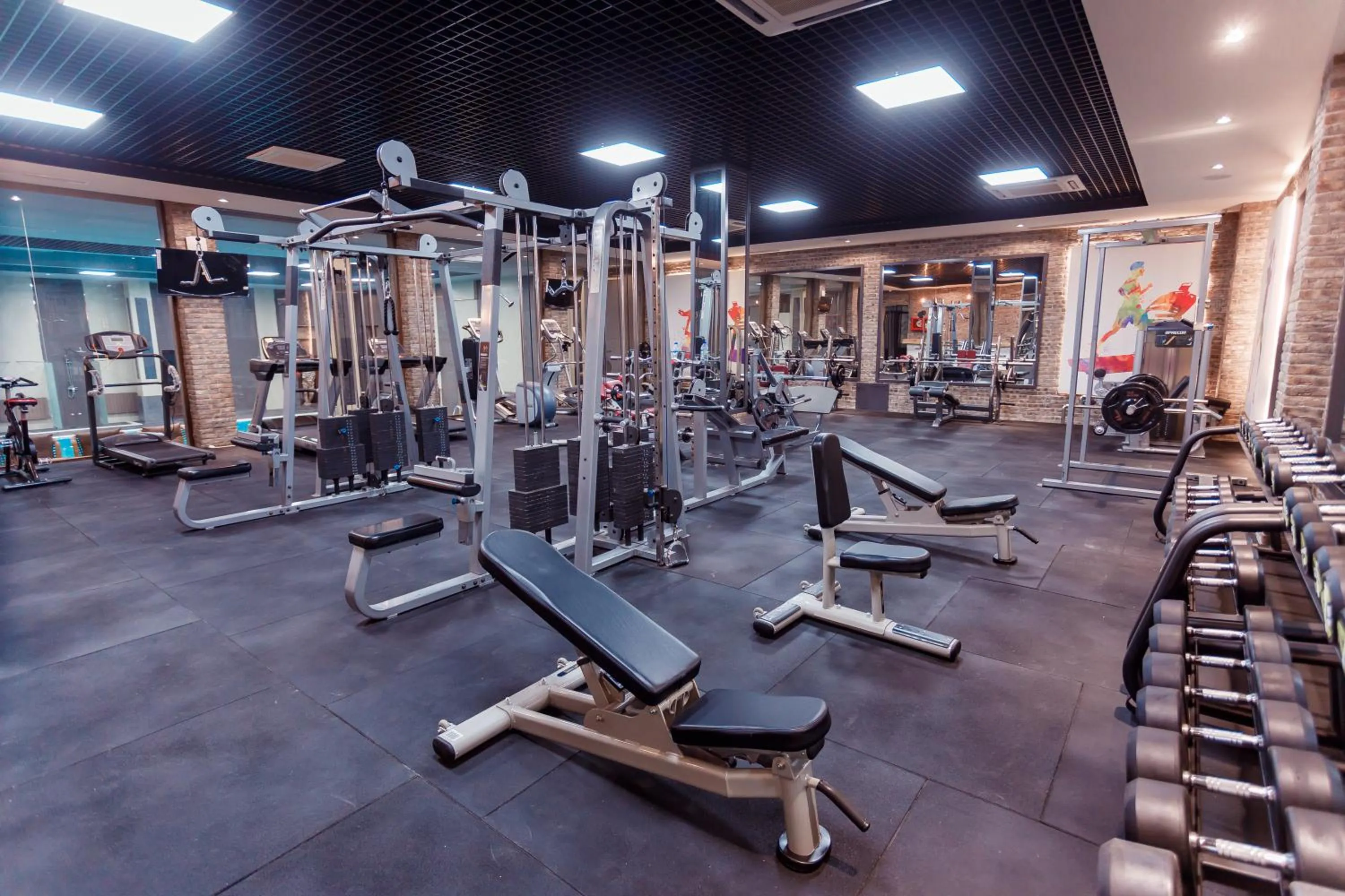 Fitness centre/facilities in HUSMA Hotel & Spa