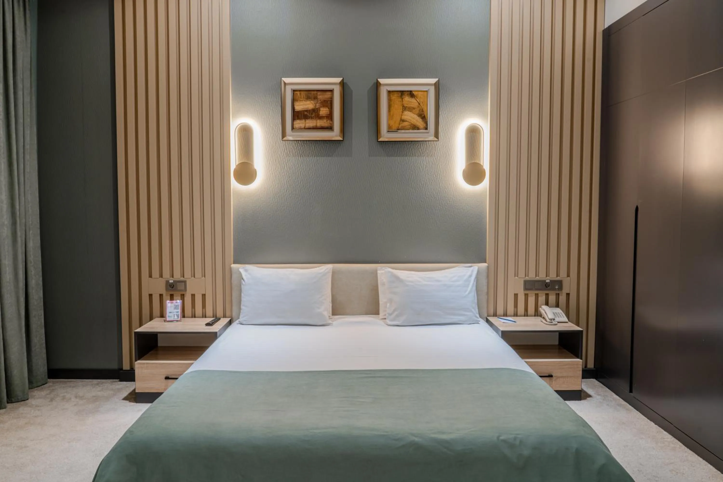 Bed in HUSMA Hotel & Spa