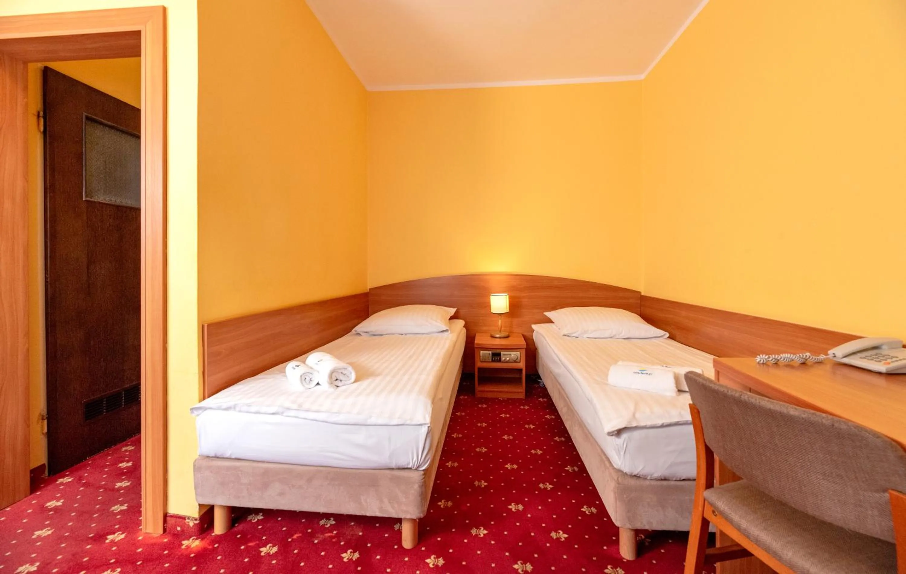 Bedroom, Bed in Interferie Chalkozyn w Kołobrzegu