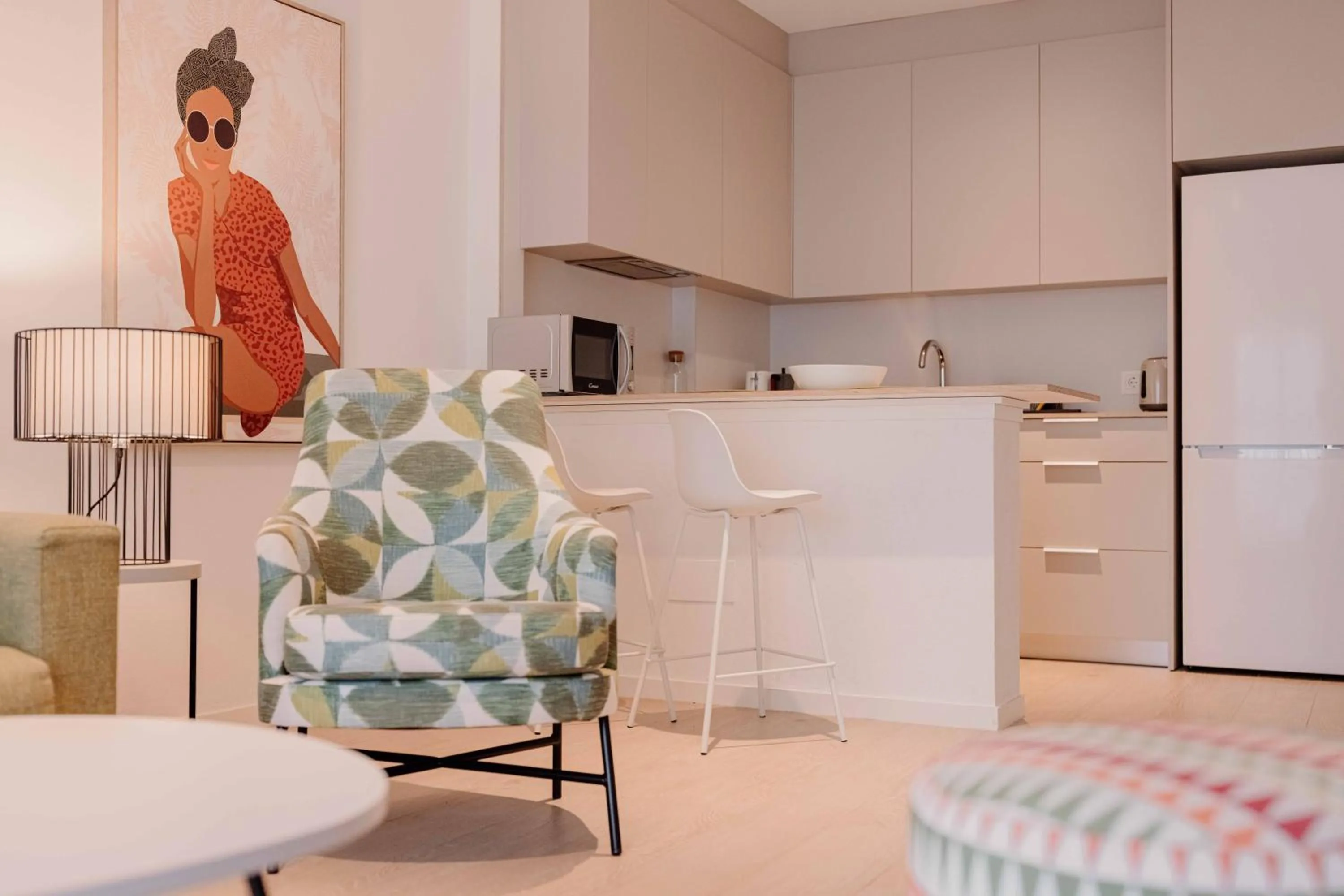 Seating area in Apartamentos 525 Los Narejos