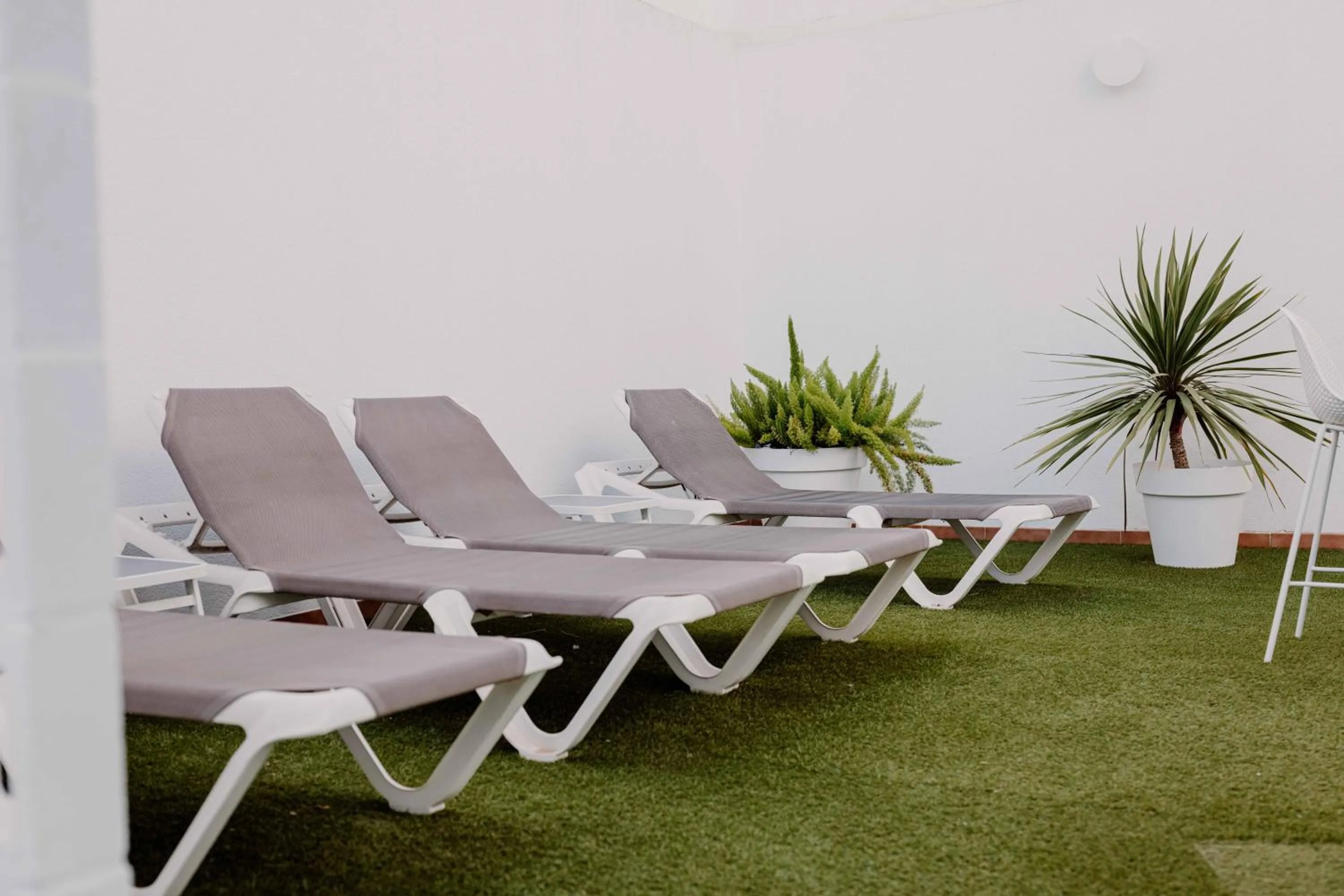 Patio in Apartamentos 525 Los Narejos