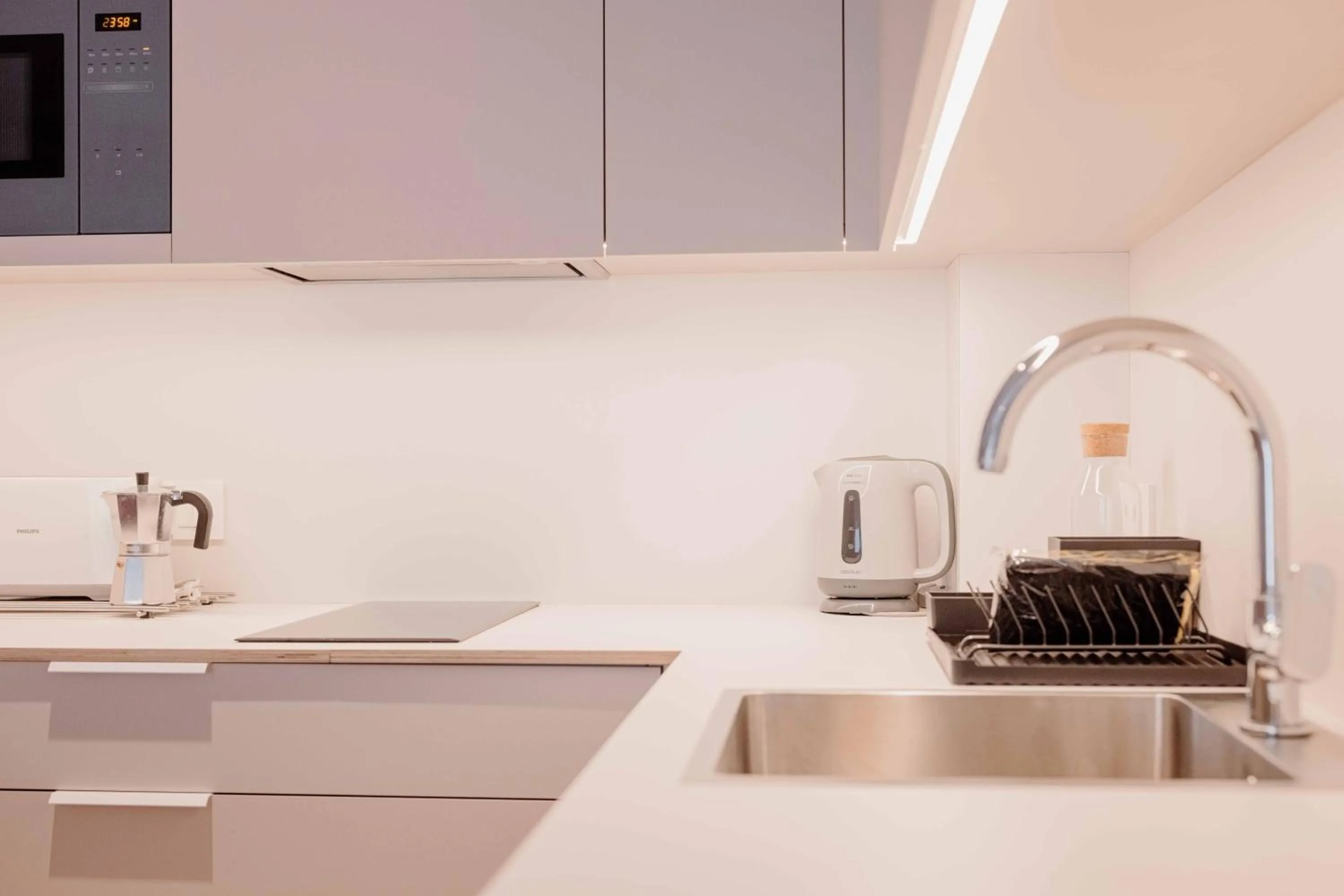 Kitchen or kitchenette in Apartamentos 525 Los Narejos