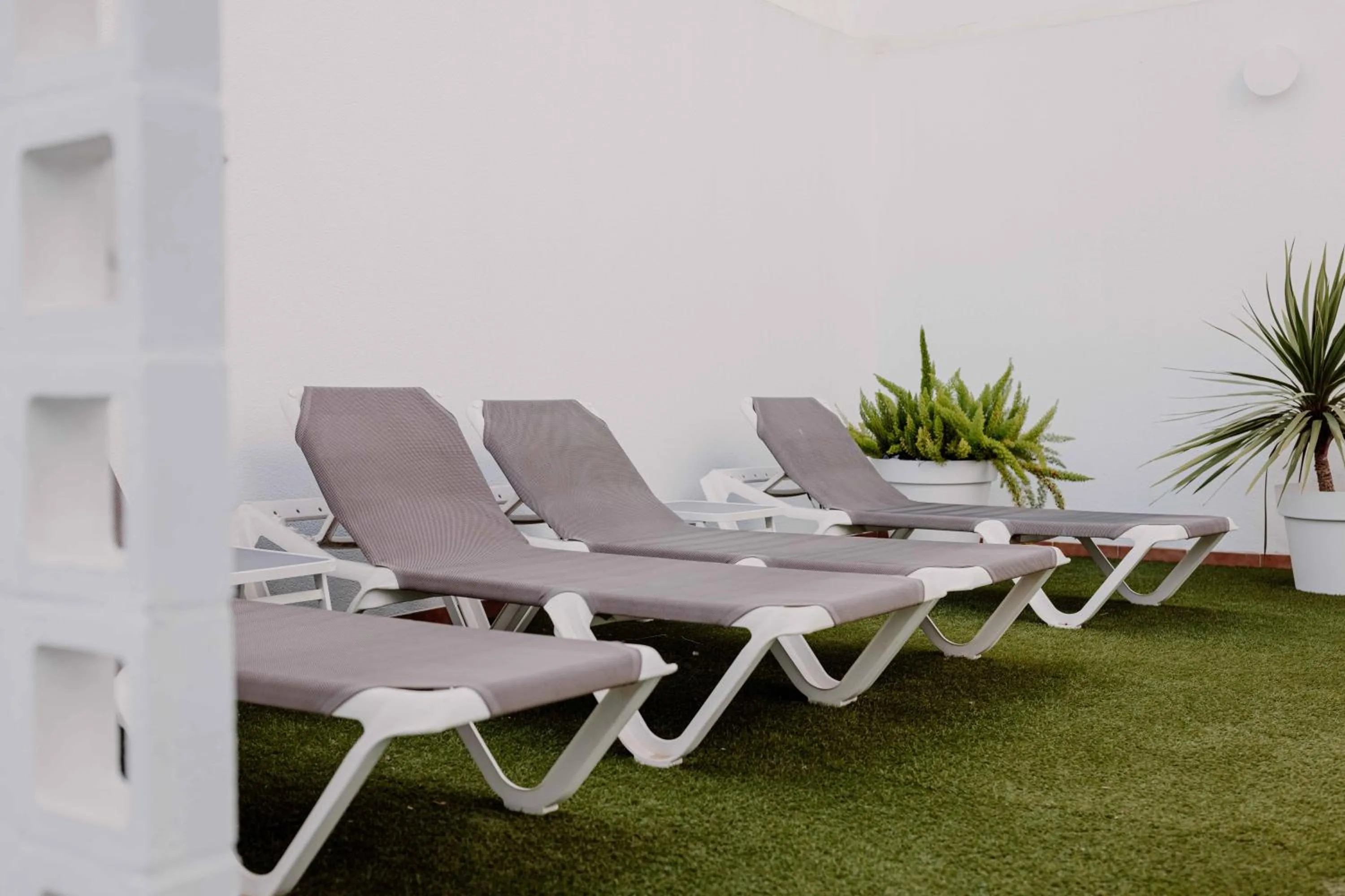 Patio in Apartamentos 525 Los Narejos