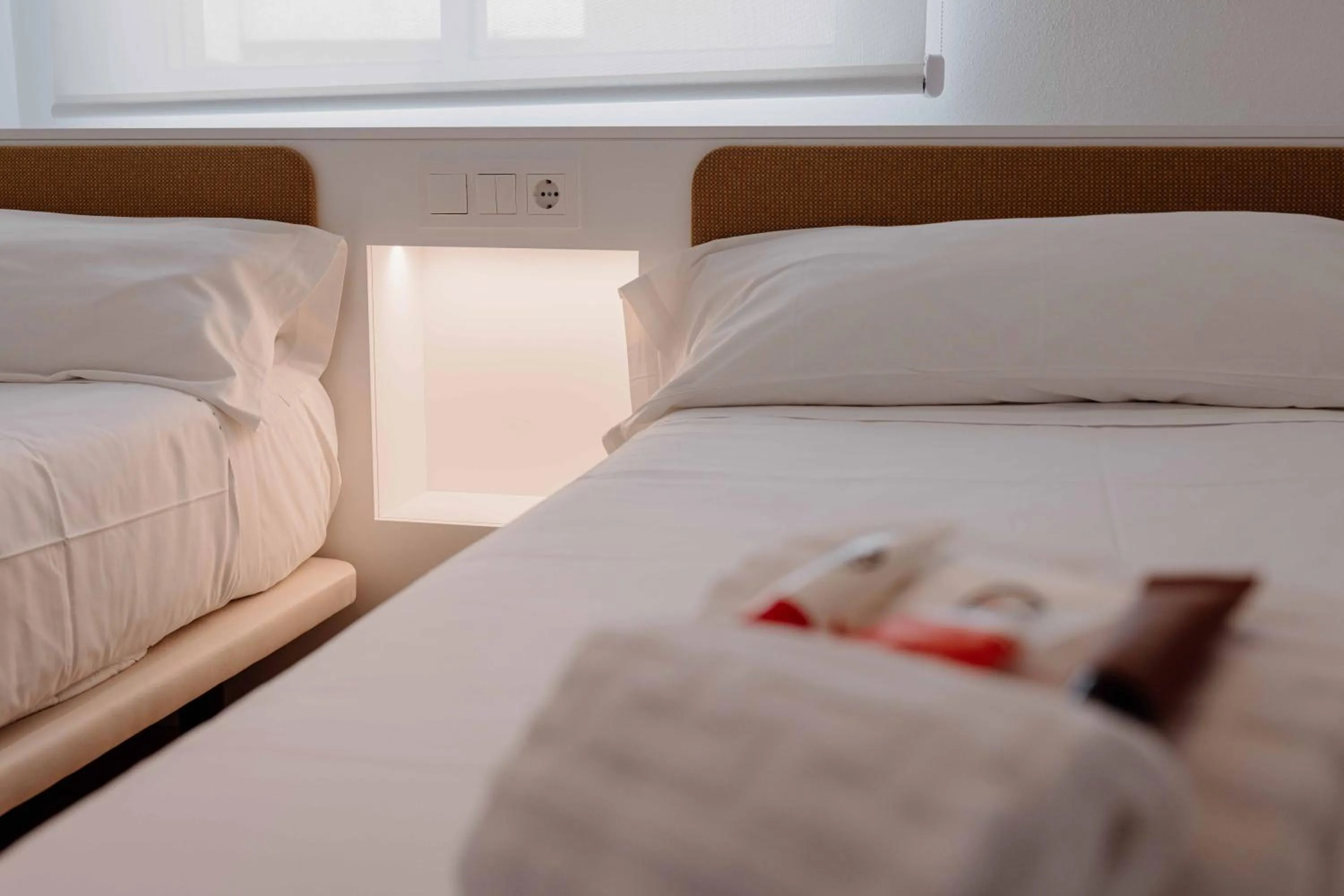 Bedroom, Bed in Apartamentos 525 Los Narejos