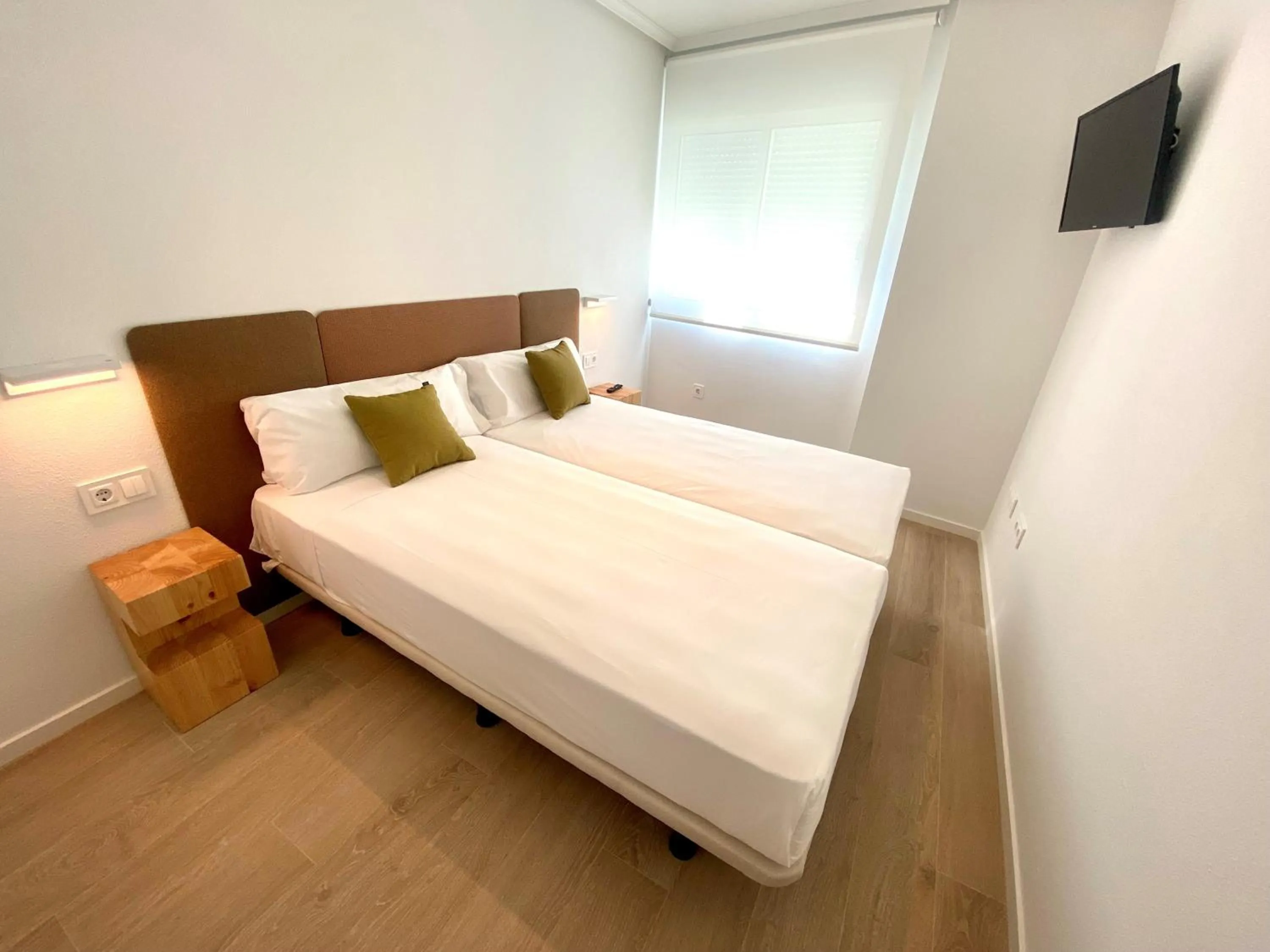 Bedroom, Bed in Apartamentos 525 Los Narejos