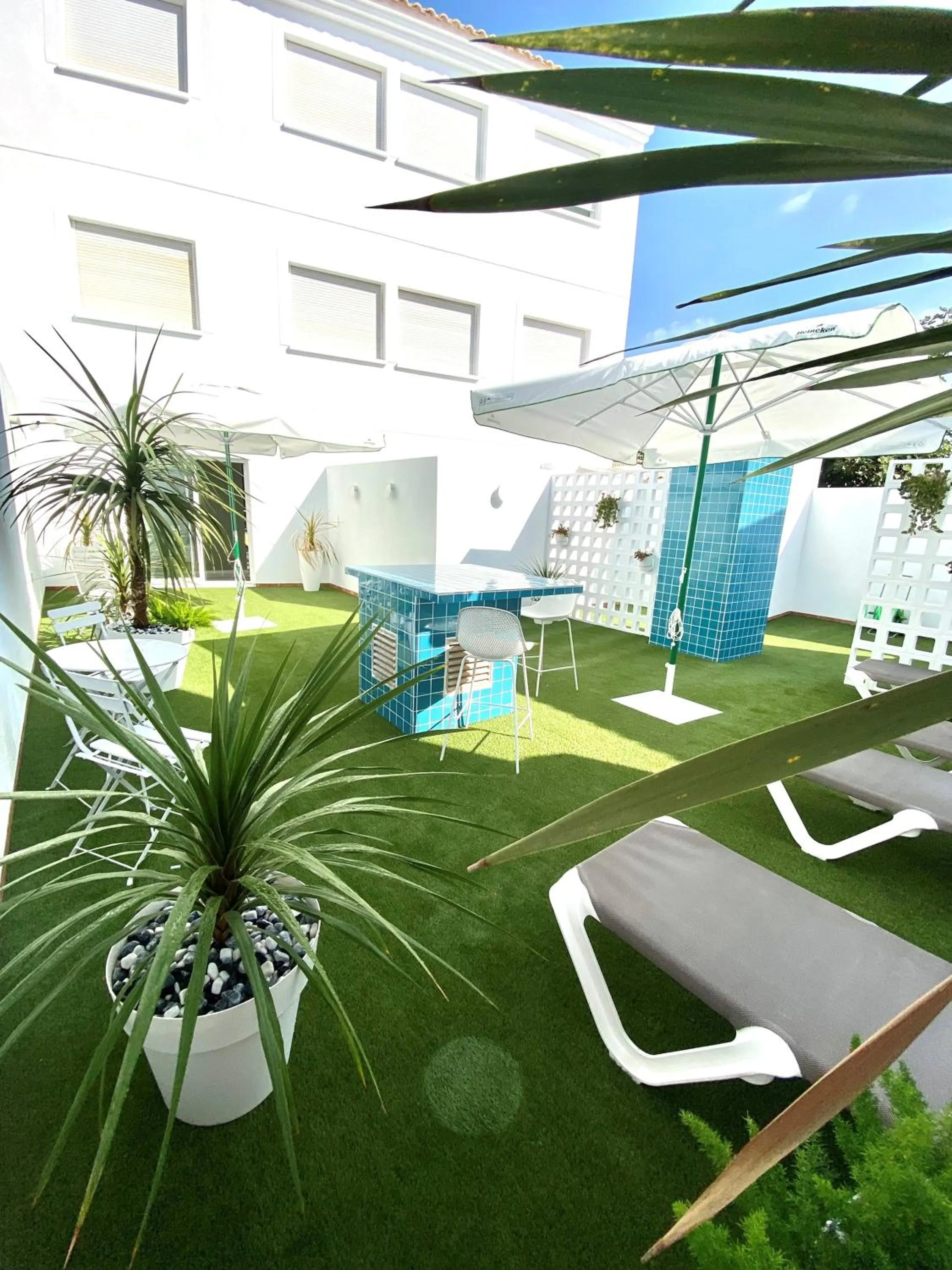 Patio in Apartamentos 525 Los Narejos