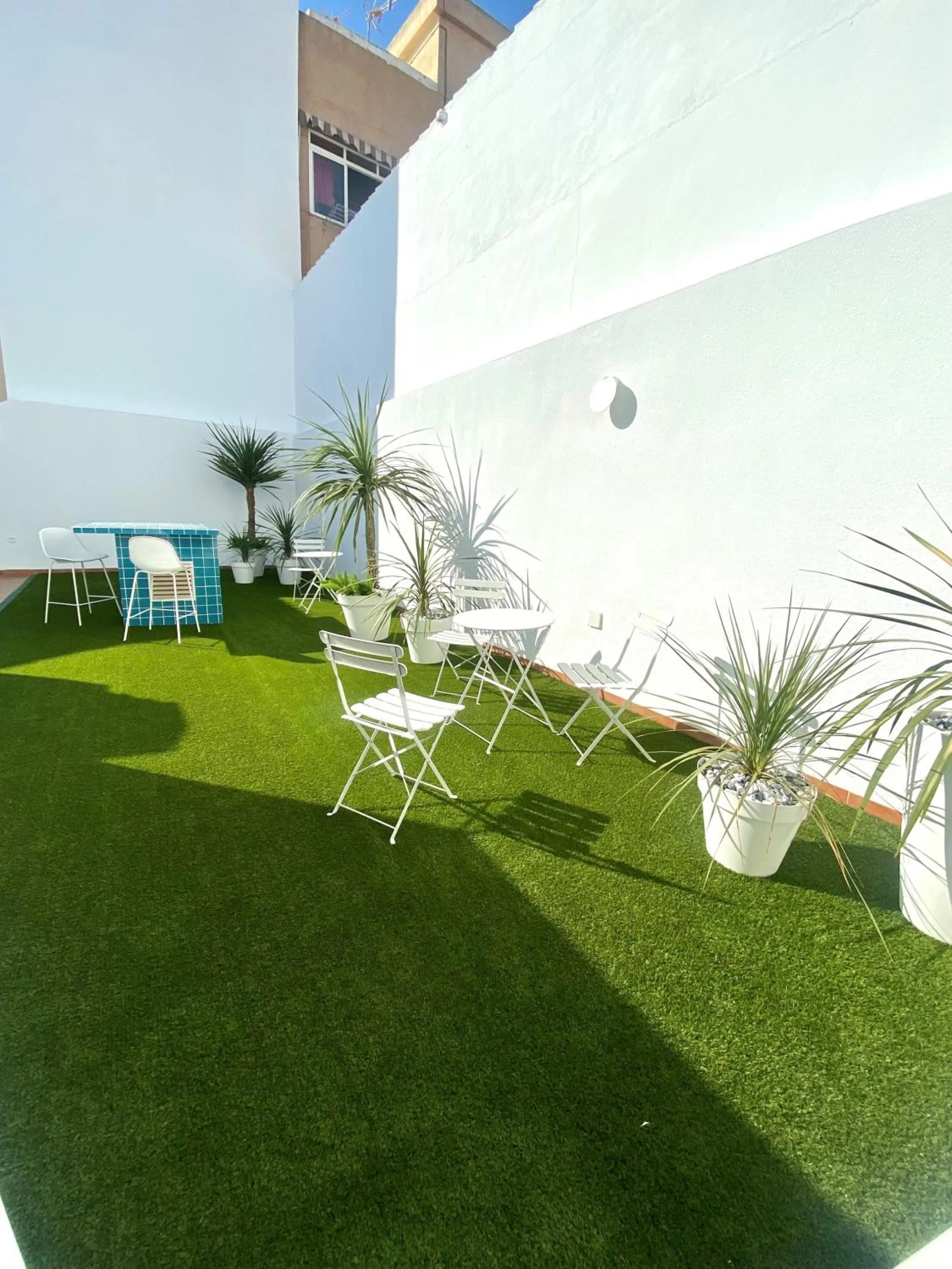 Patio in Apartamentos 525 Los Narejos