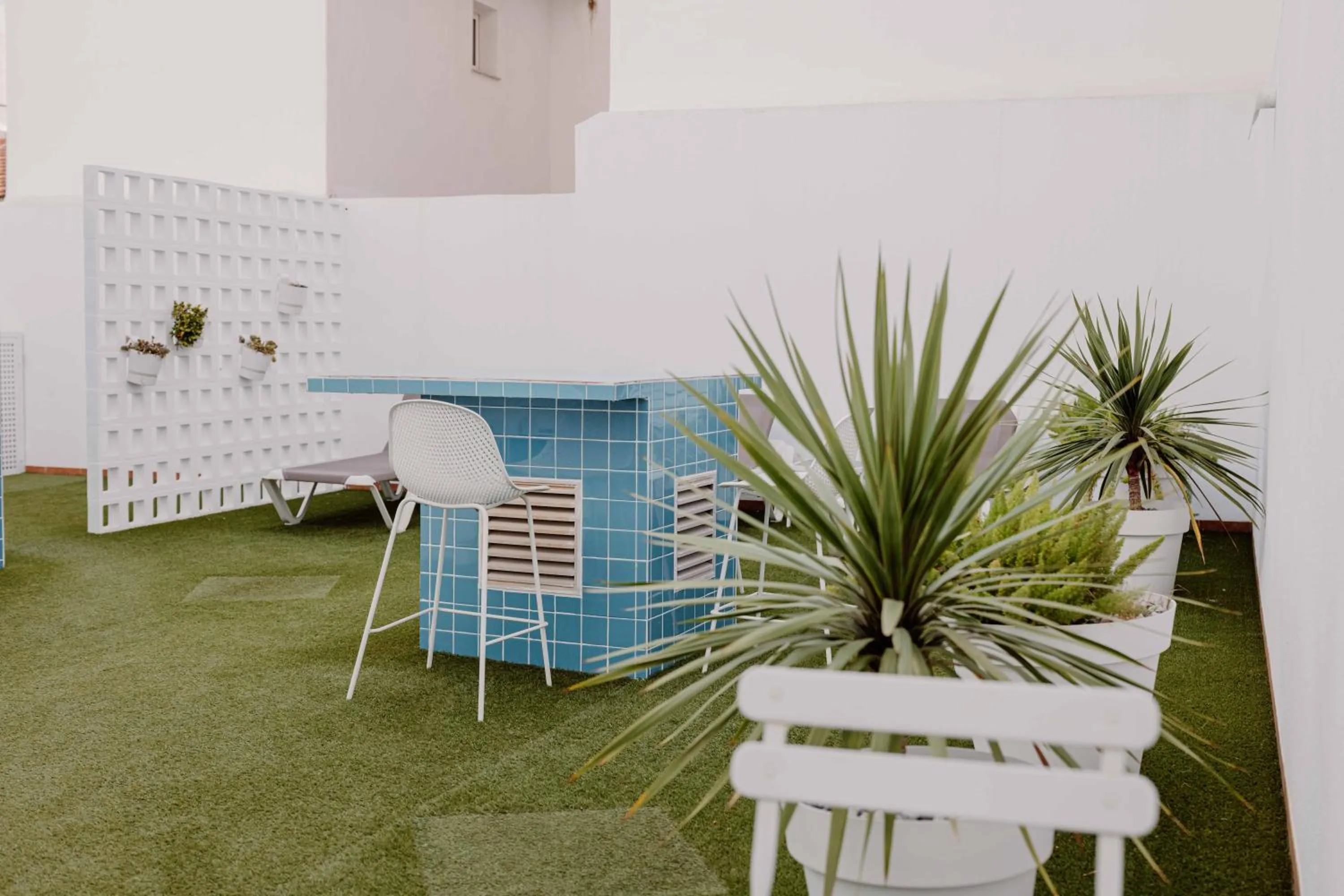 Patio in Apartamentos 525 Los Narejos