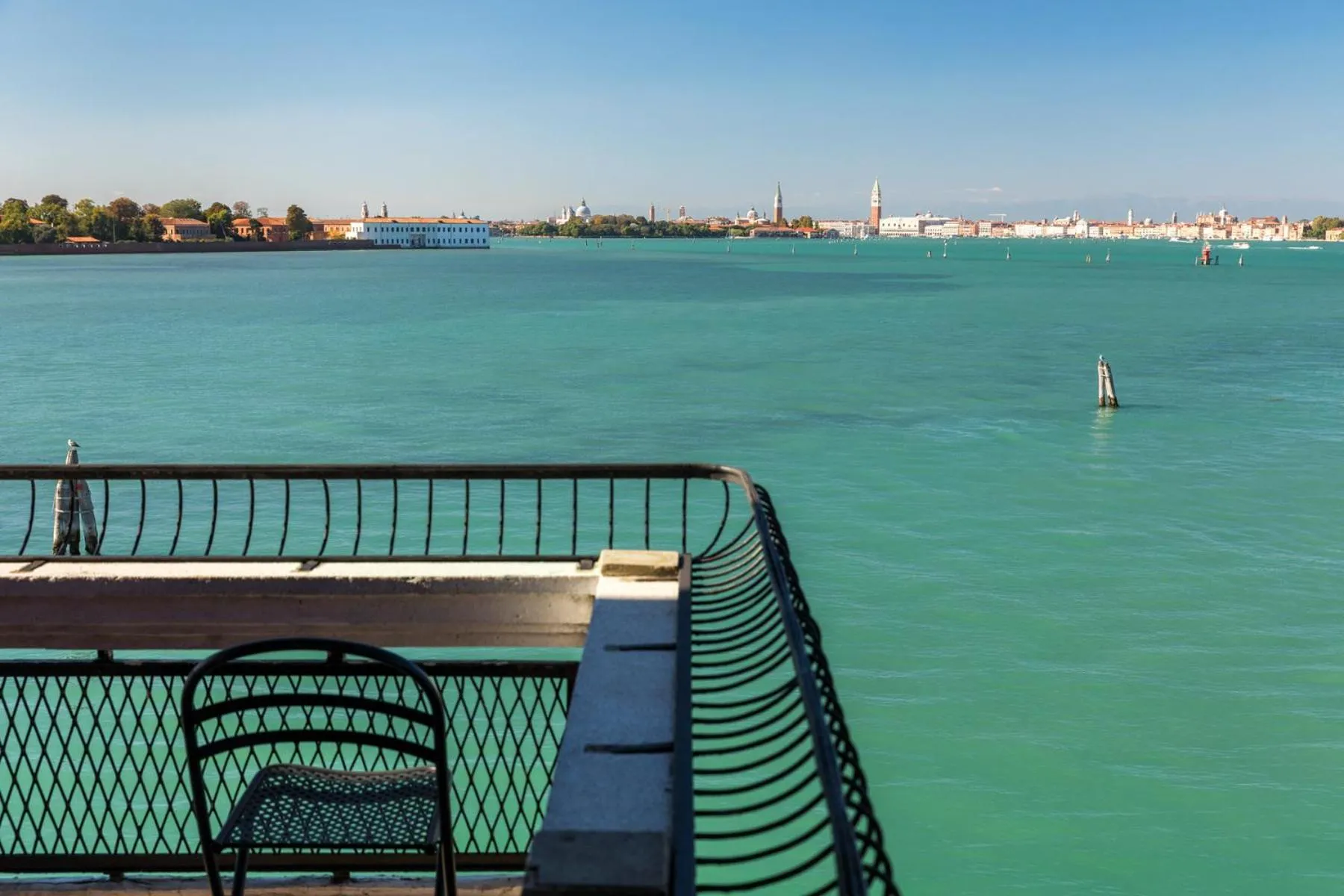 Natural landscape in Hotel Villa Laguna