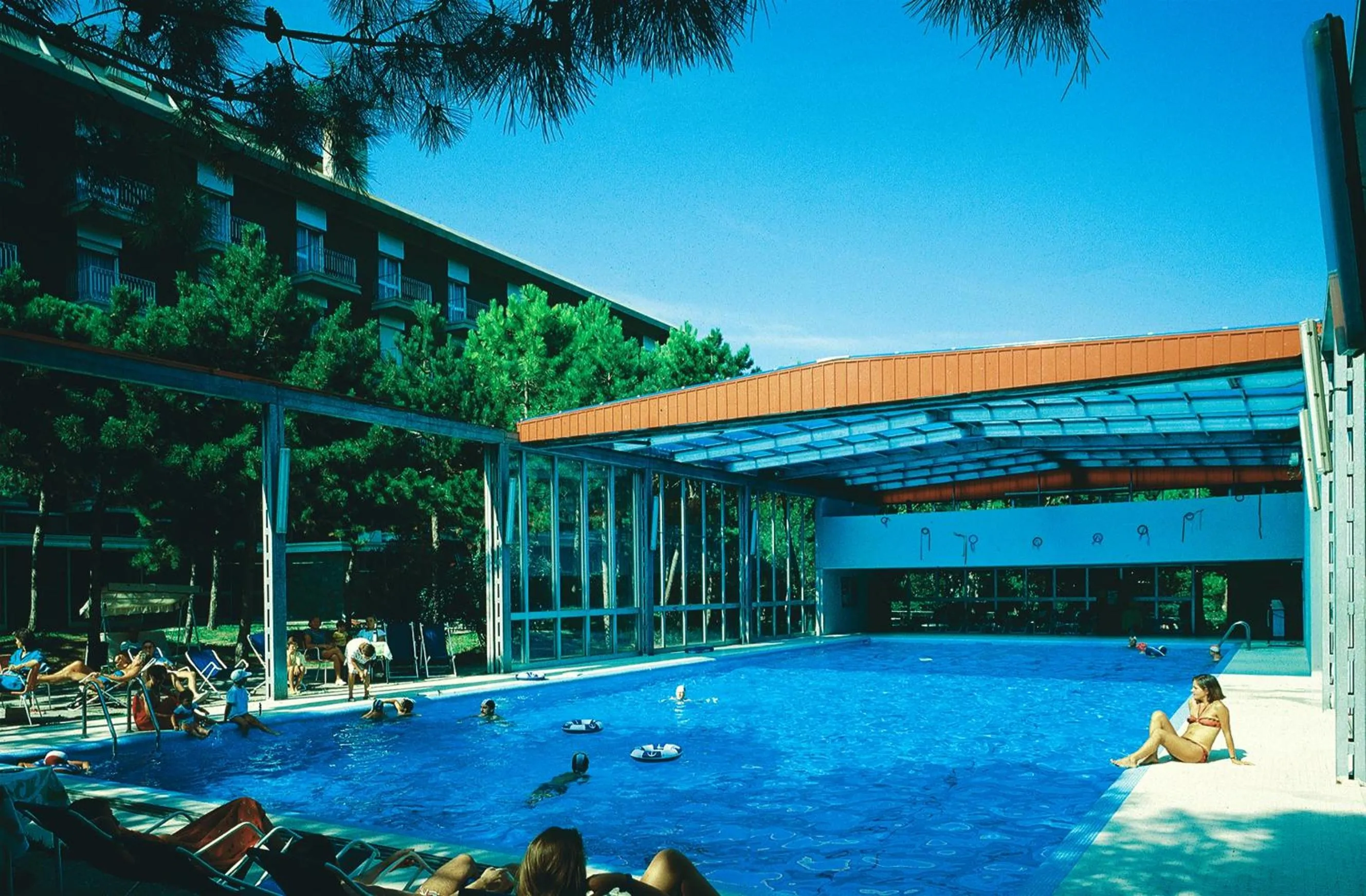 Swimming pool in Hotel Meridianus