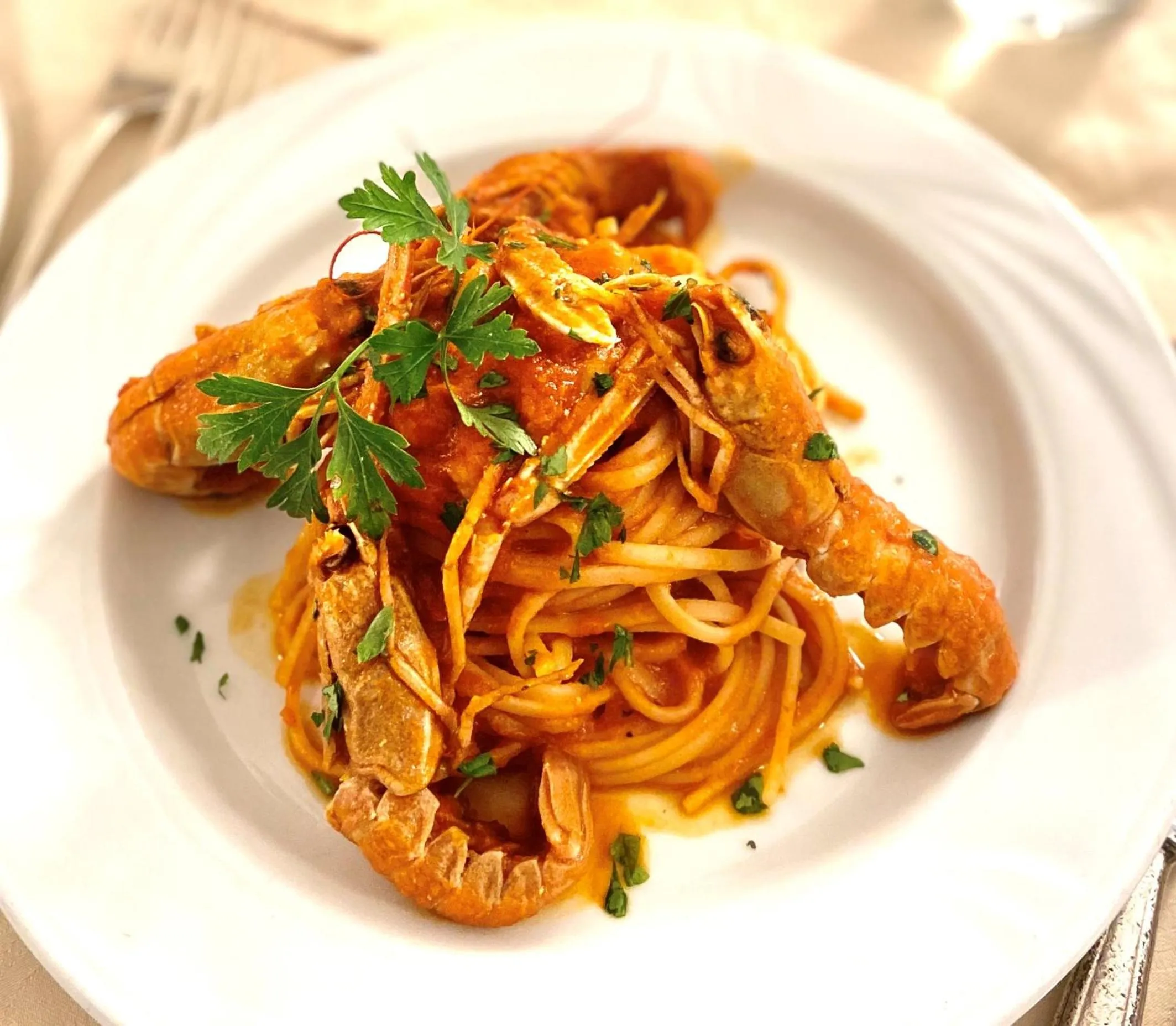 Food close-up in Hotel Meridianus